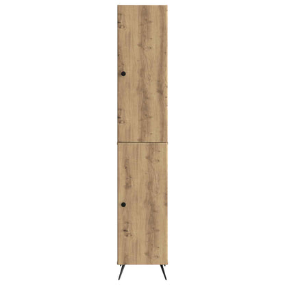 Schrankset 2 stk. Artisan-Eiche Holzwerkstoff
