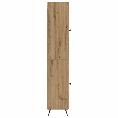 Schrankset 2 stk. Artisan-Eiche Holzwerkstoff