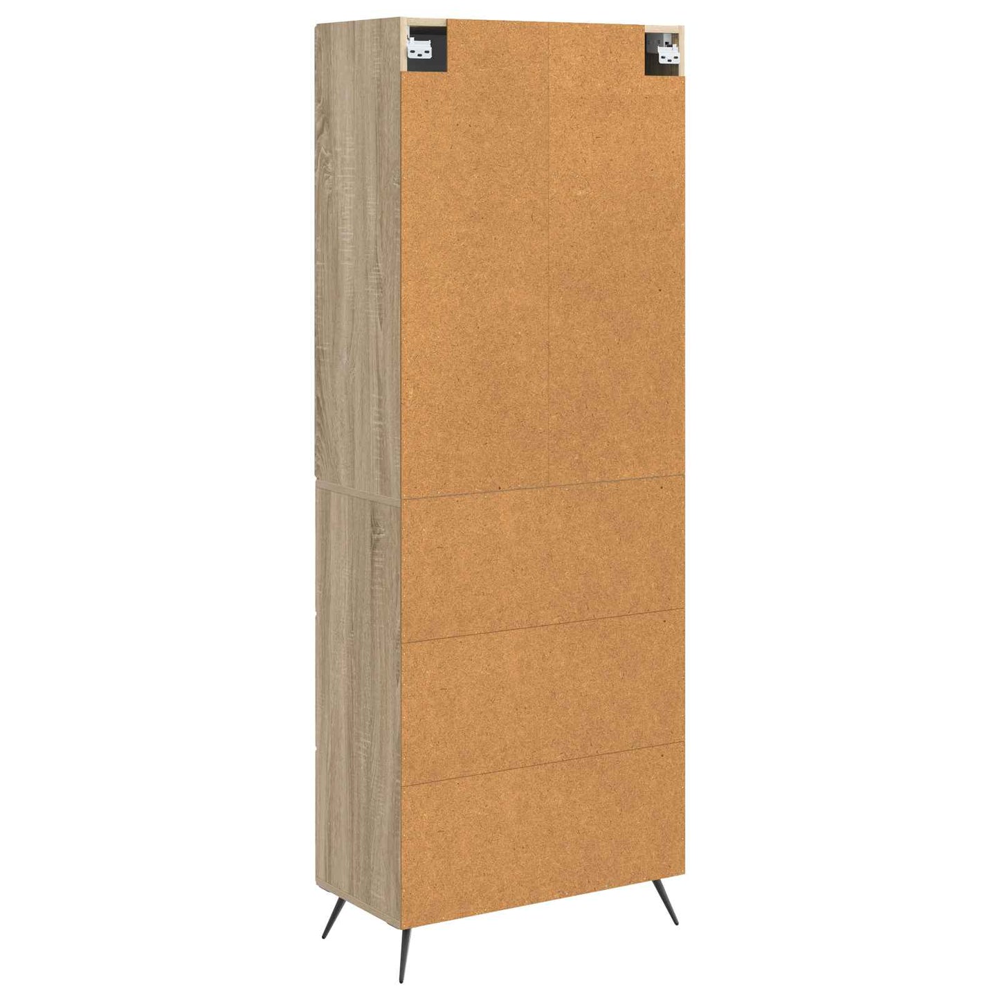 Schrankset 2 pcs Sonoma-Eiche 66 x 34,5 x 90 cm Holzwerkstoff