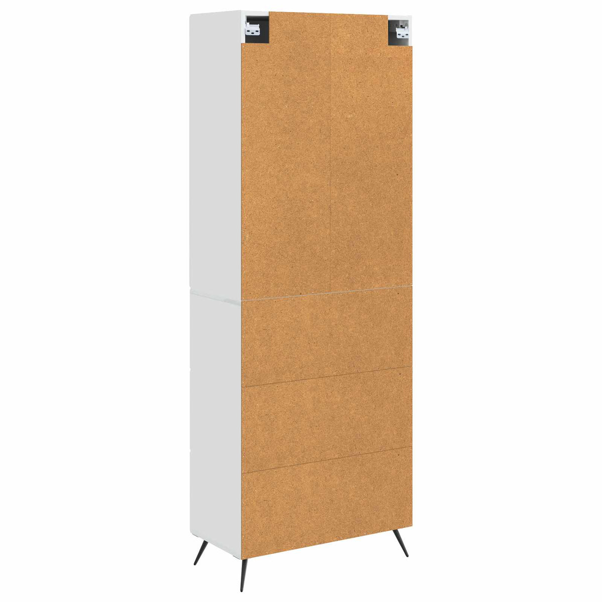Schrankset 2 stk. 66 x 34,5 x 90 cm Holzwerkstoff