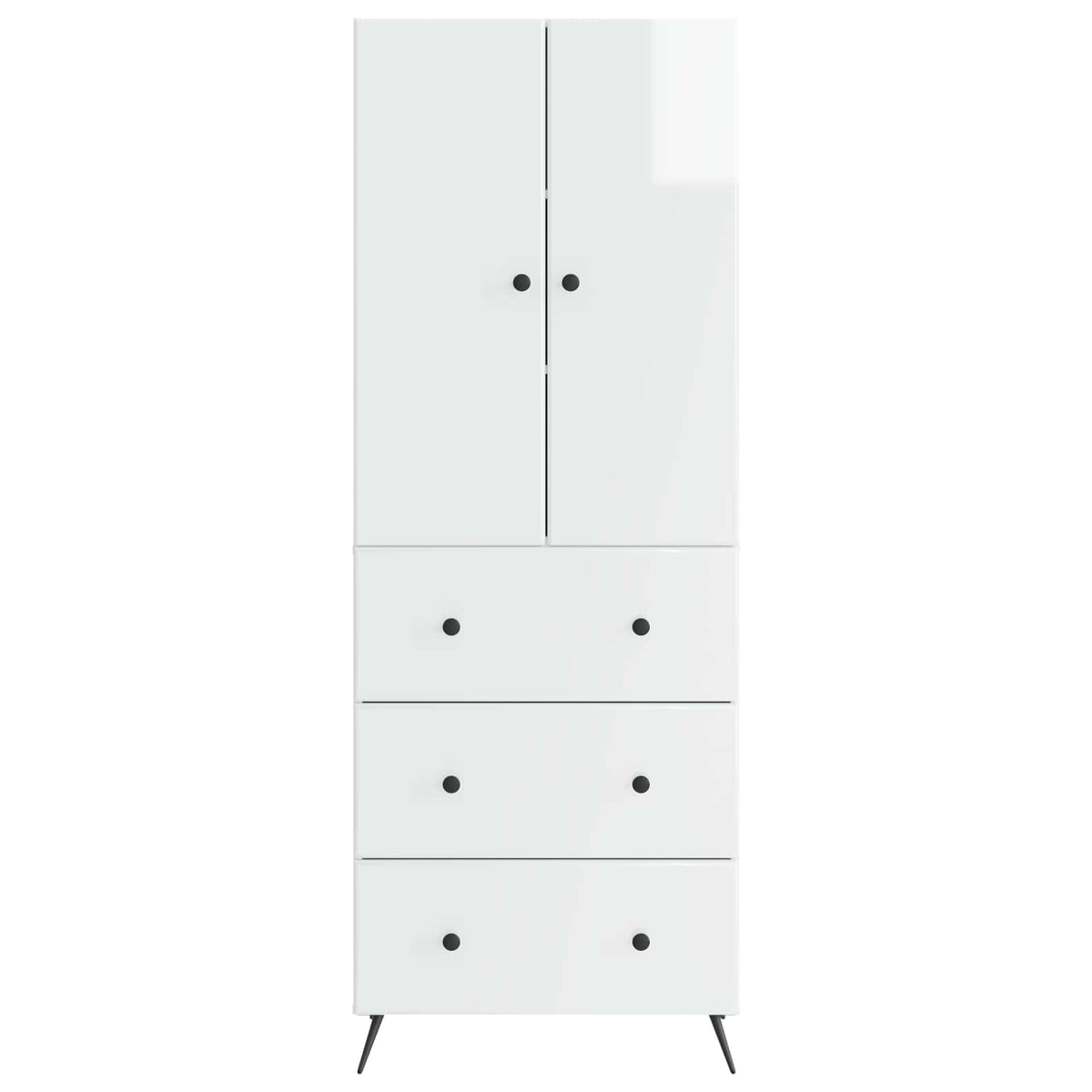 Schrankset 2 stk. 66 x 34,5 x 90 cm Holzwerkstoff