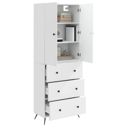 Schrankset 2 stk. 66 x 34,5 x 90 cm Holzwerkstoff