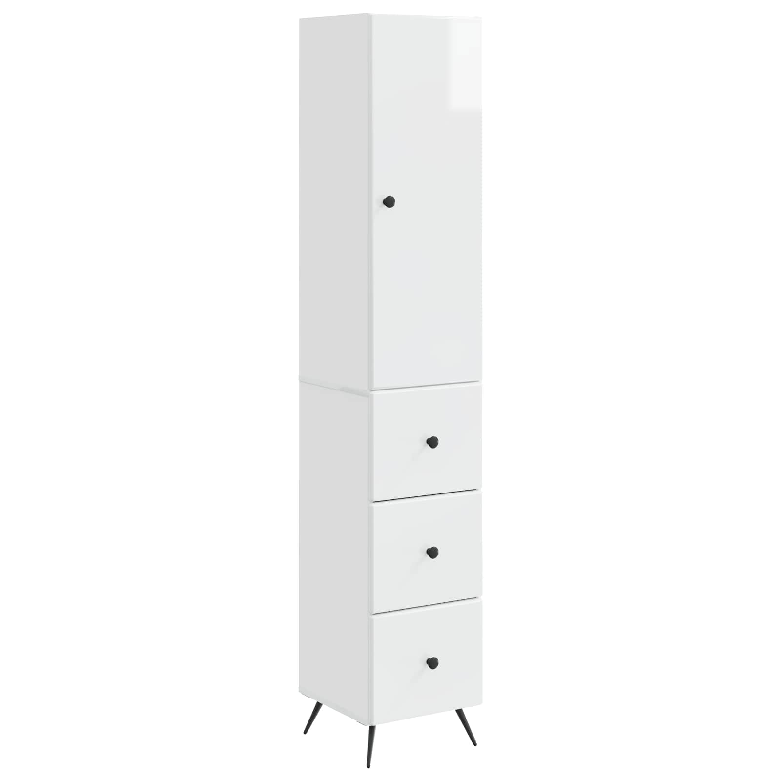 Schrankset 2 stk. 34,5 x 34,5 x 90 cm Holzwerkstoff
