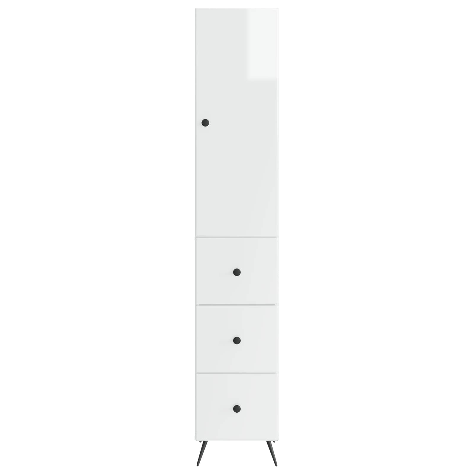 Schrankset 2 stk. 34,5 x 34,5 x 90 cm Holzwerkstoff