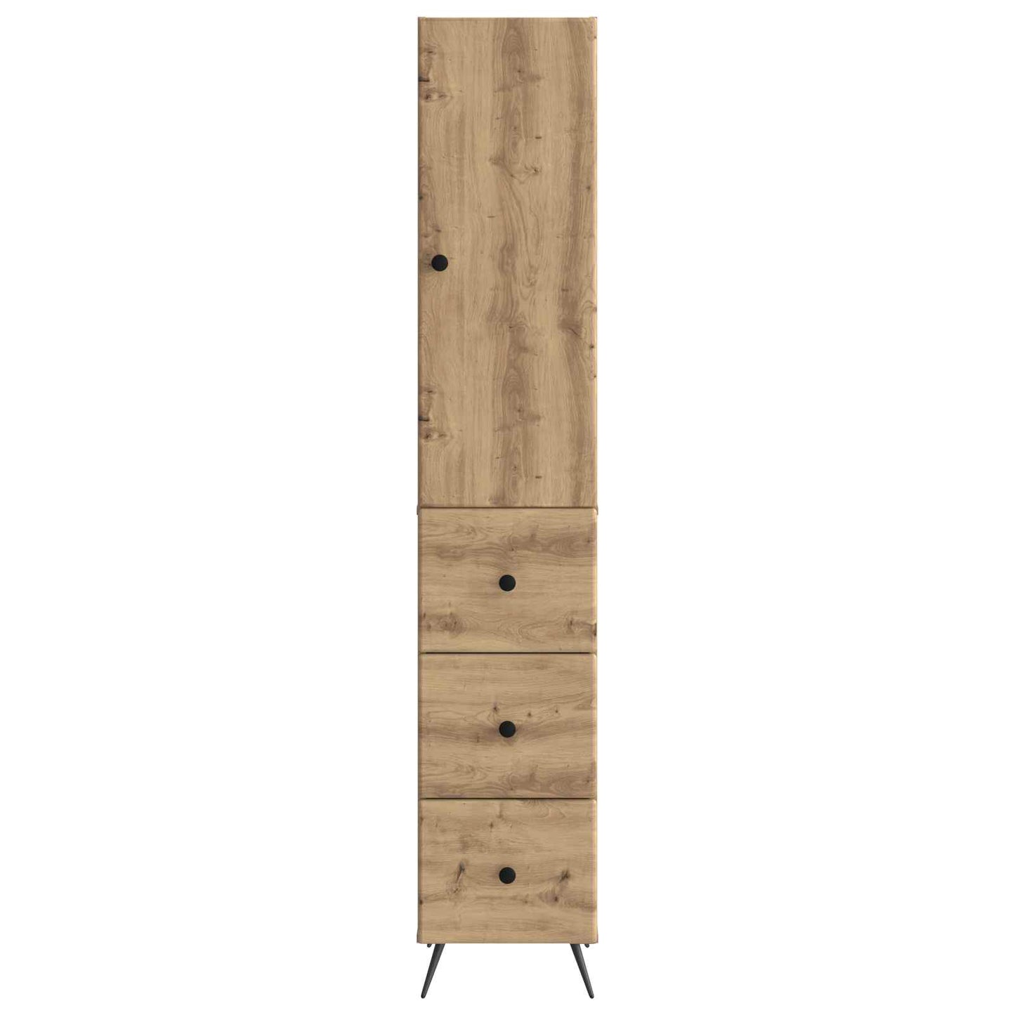 Schrankset 2 stk. 34,5 x 34,5 x 90 cm Holzwerkstoff