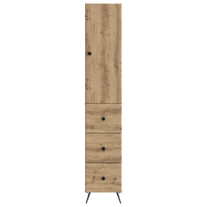Schrankset 2 stk. 34,5 x 34,5 x 90 cm Holzwerkstoff