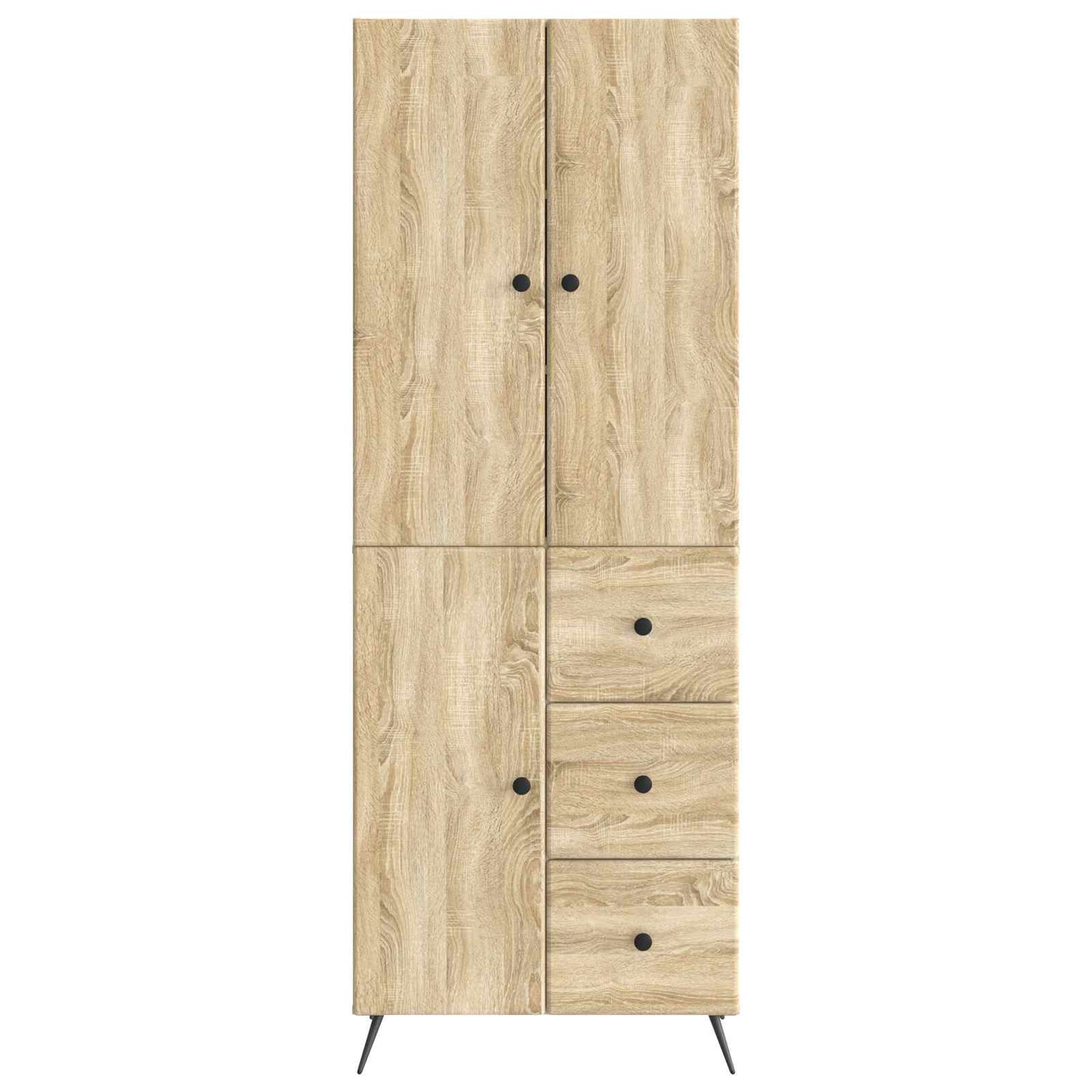 Schrankset 2 pcs Sonoma-Eiche Holzwerkstoff