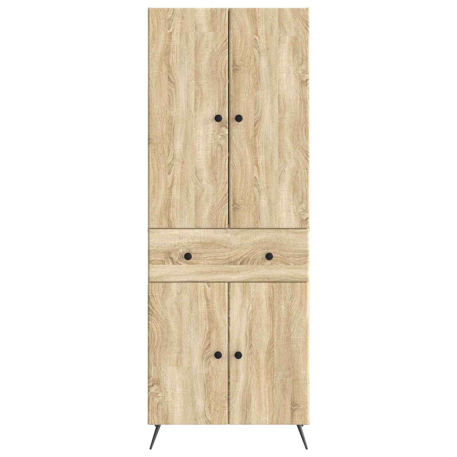 2 pcs Sonoma-Eiche
