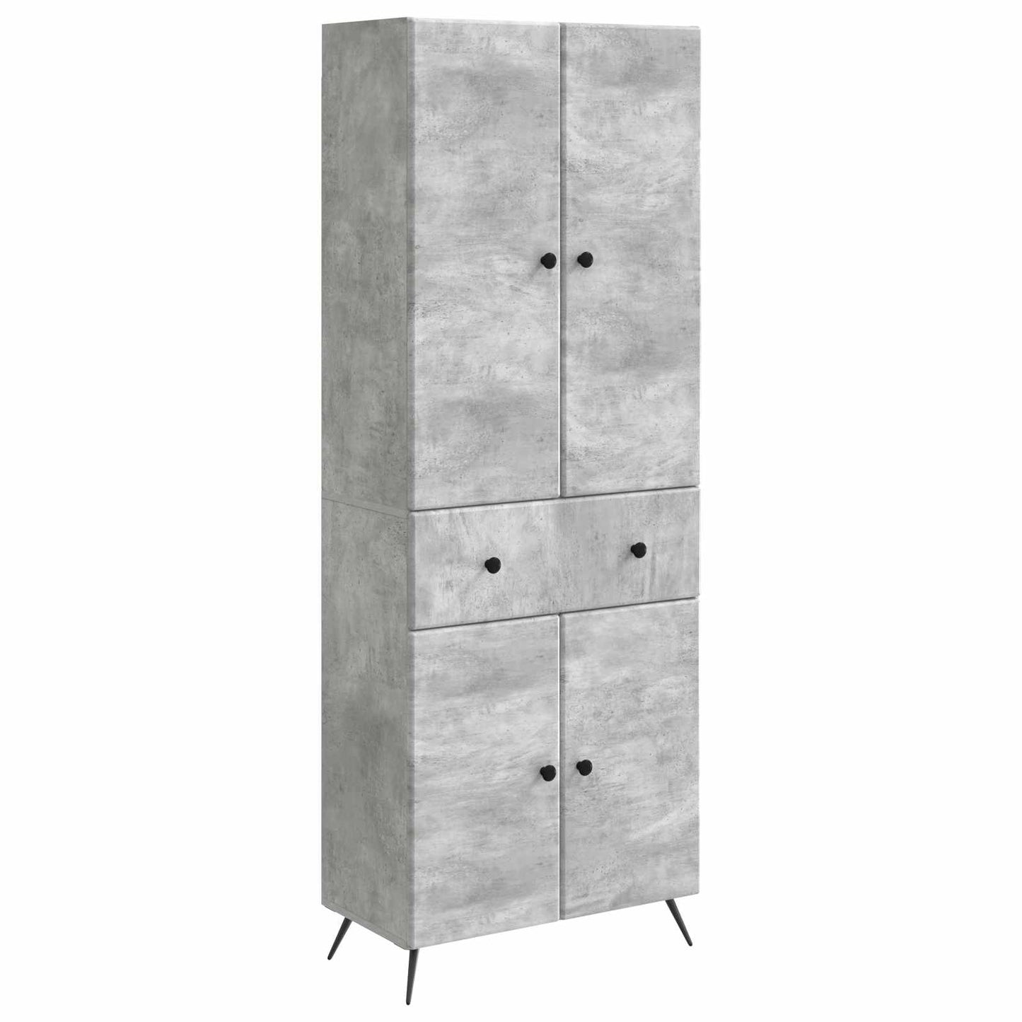 2 pcs Betongrau