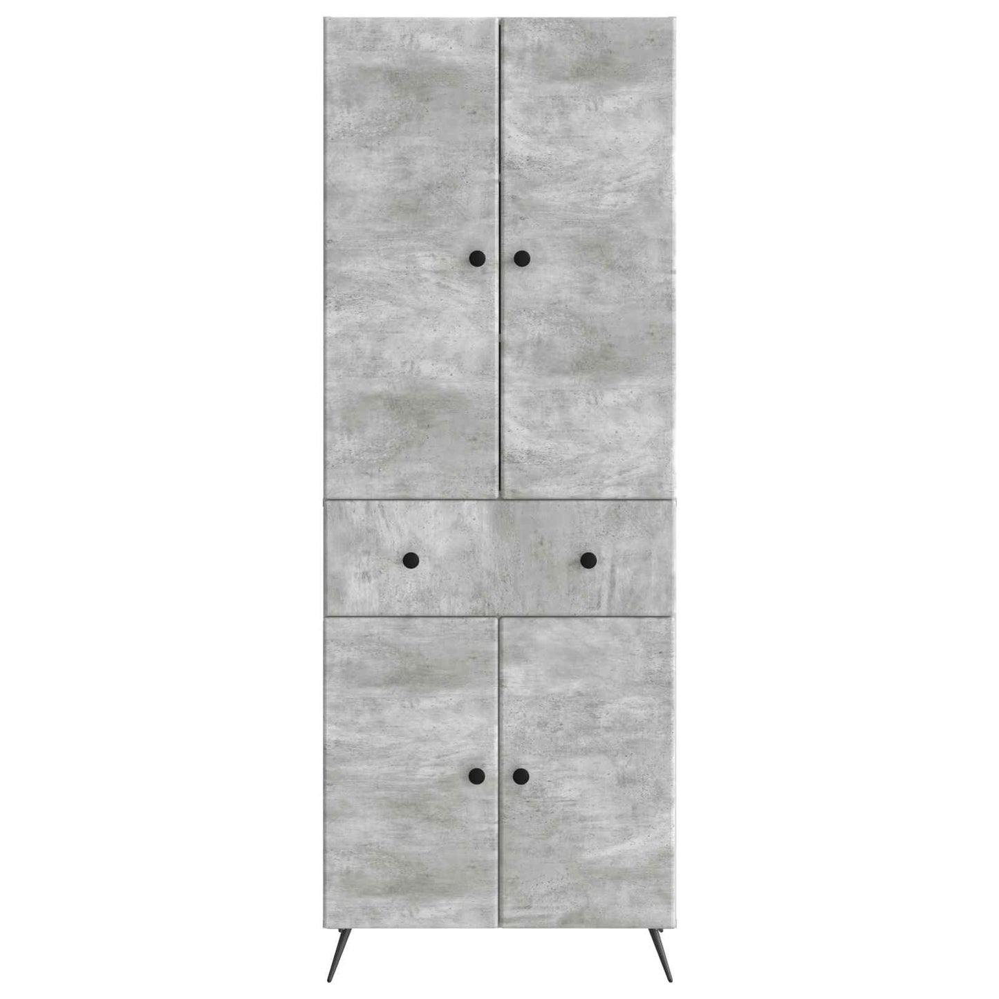 2 pcs Betongrau