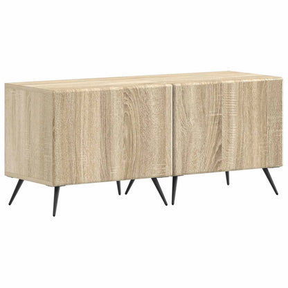 LED-TV-Schrank BREDA 3 stk. Sonoma-Eiche Holzwerkstoff