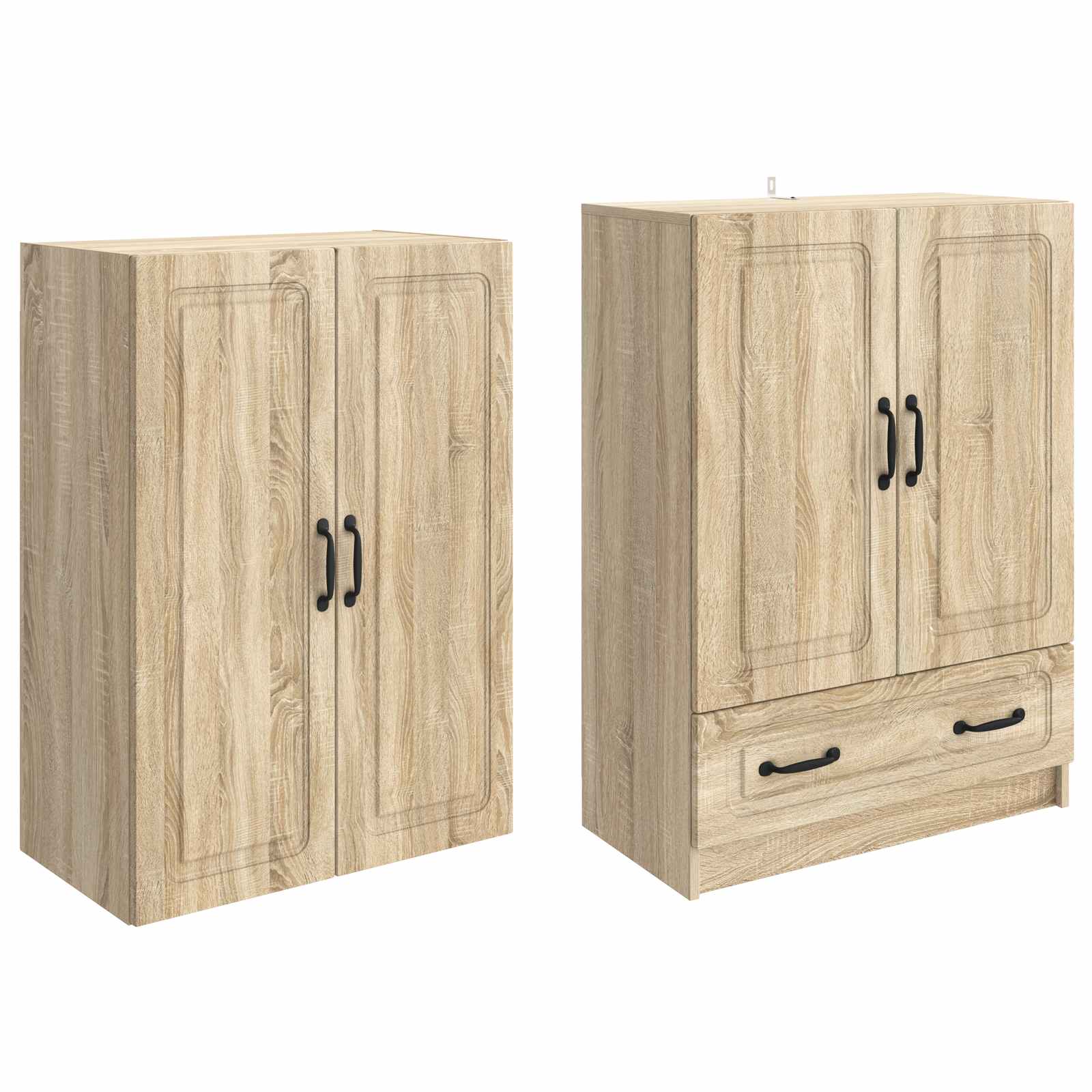 Schrankset 2 pcs Sonoma-Eiche Holzwerkstoff