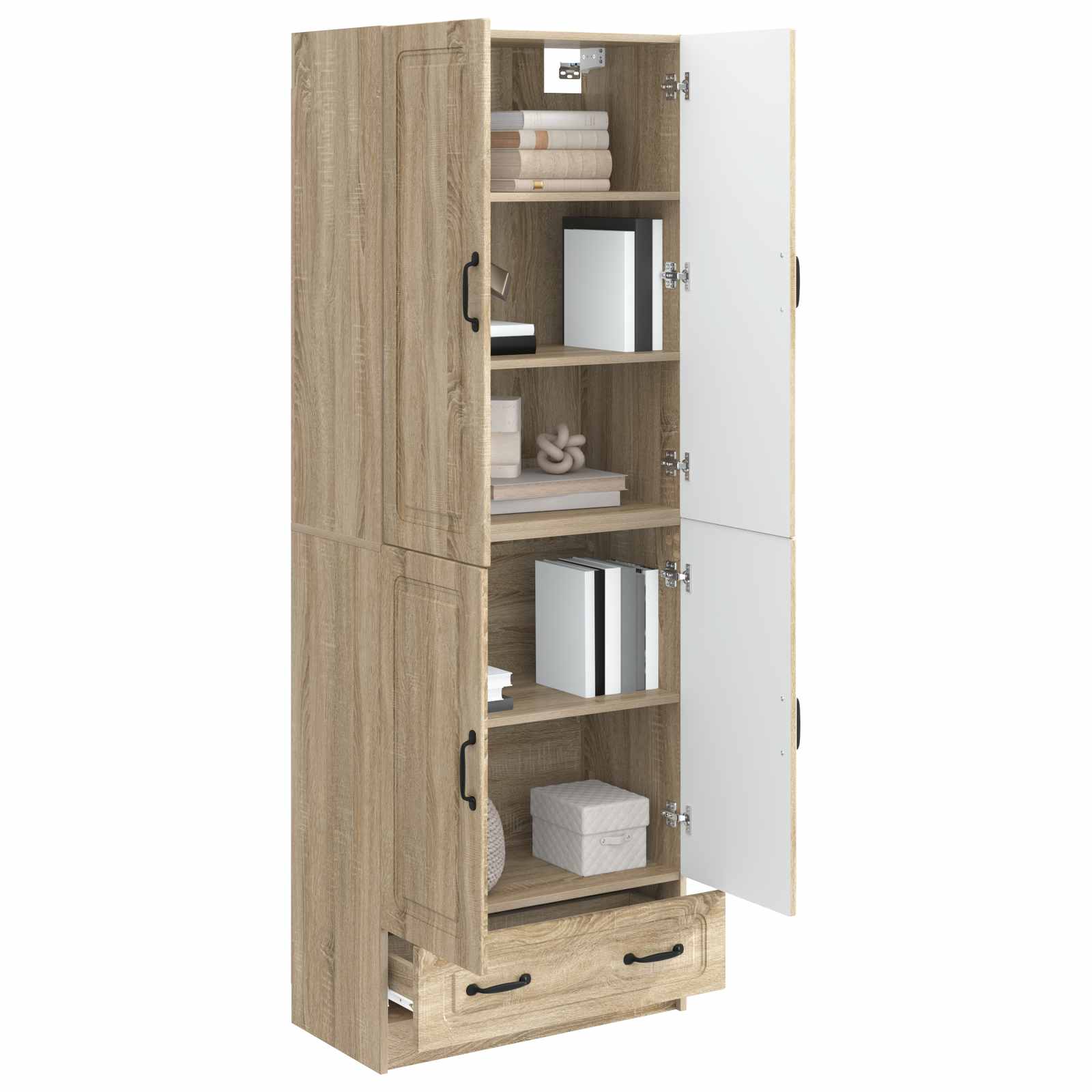 Schrankset 2 pcs Sonoma-Eiche Holzwerkstoff