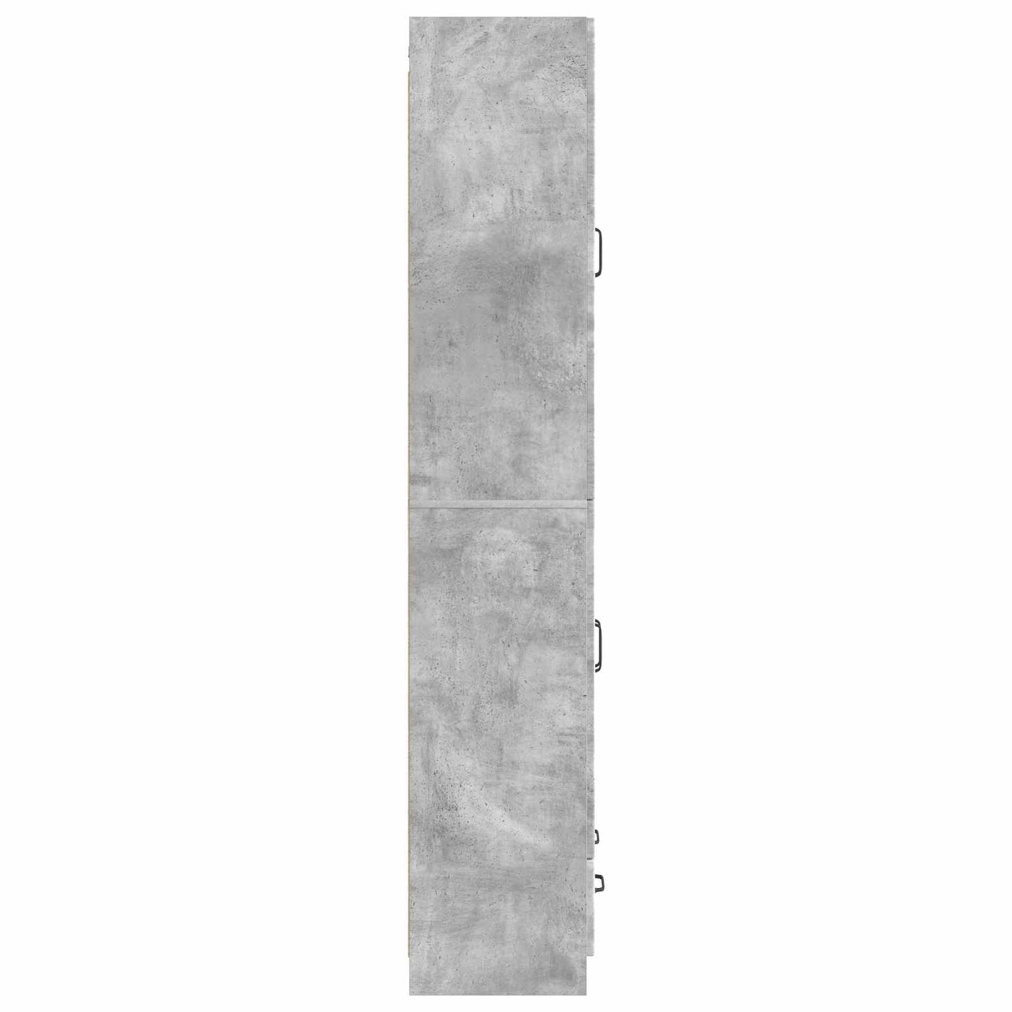 Schrankset 2 pcs Betongrau Holzwerkstoff