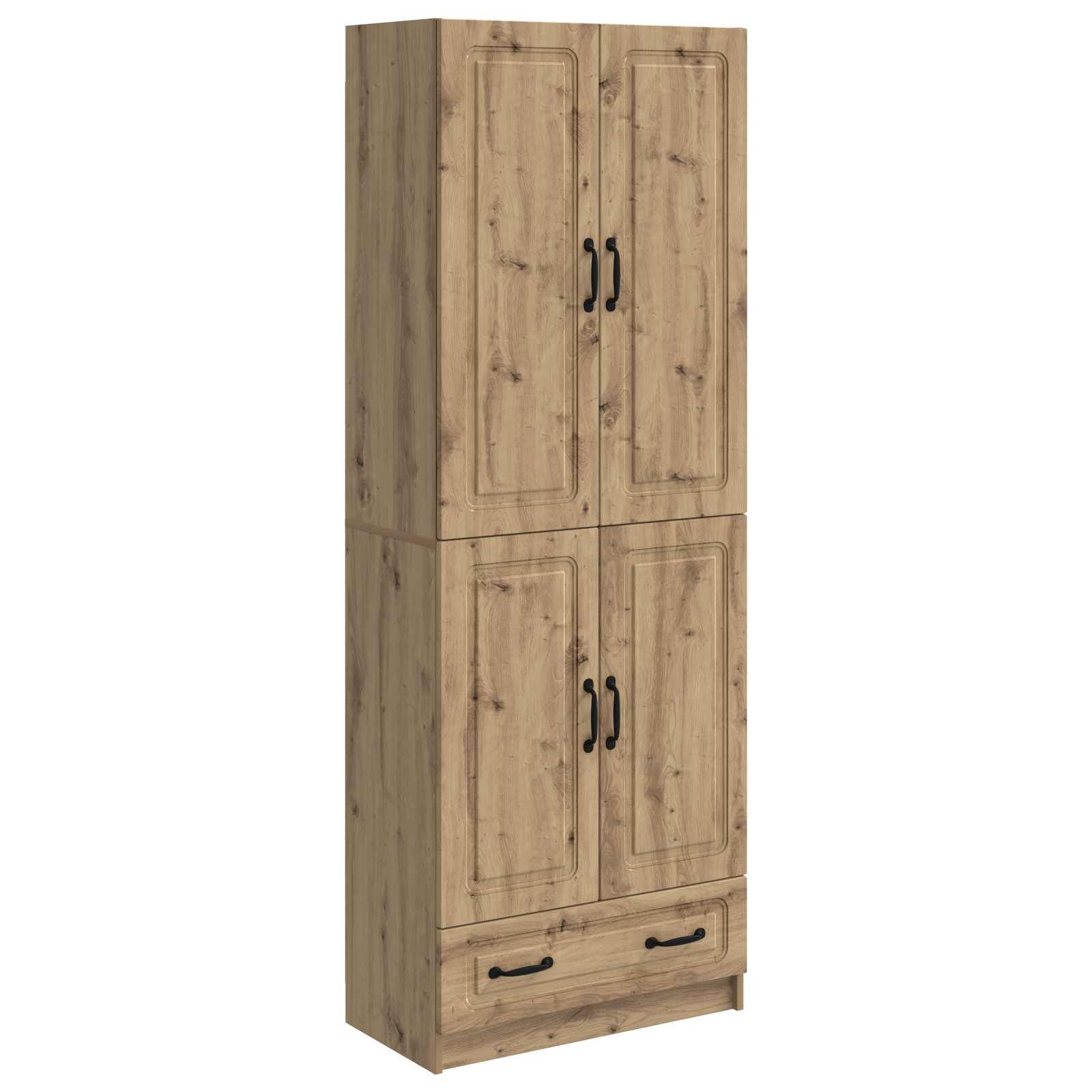 Schrankset 2 stk. Artisan-Eiche Holzwerkstoff
