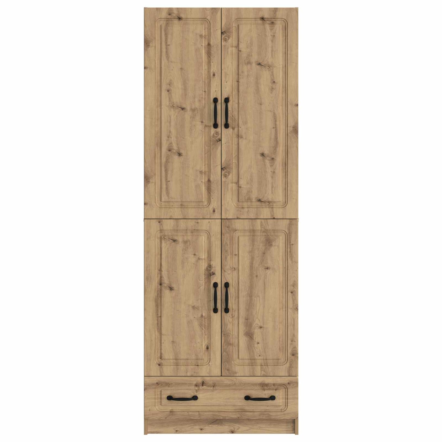 Schrankset 2 stk. Artisan-Eiche Holzwerkstoff