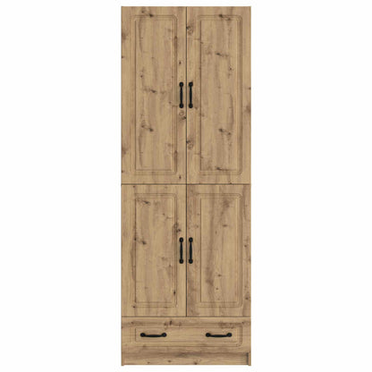 Schrankset 2 stk. Artisan-Eiche Holzwerkstoff