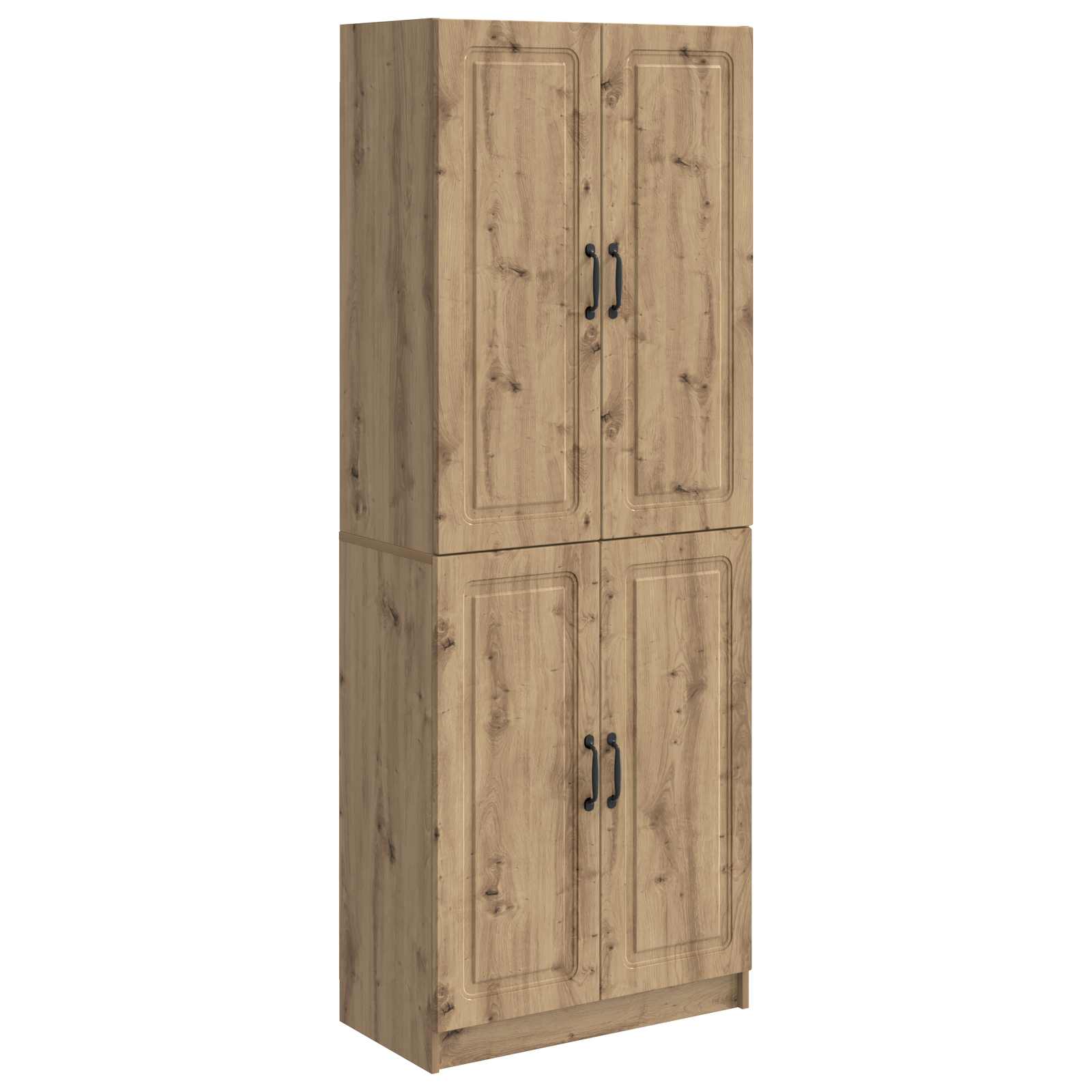 Schrankset 2 stk. Artisan-Eiche Holzwerkstoff