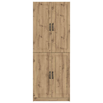 Schrankset 2 stk. Artisan-Eiche Holzwerkstoff