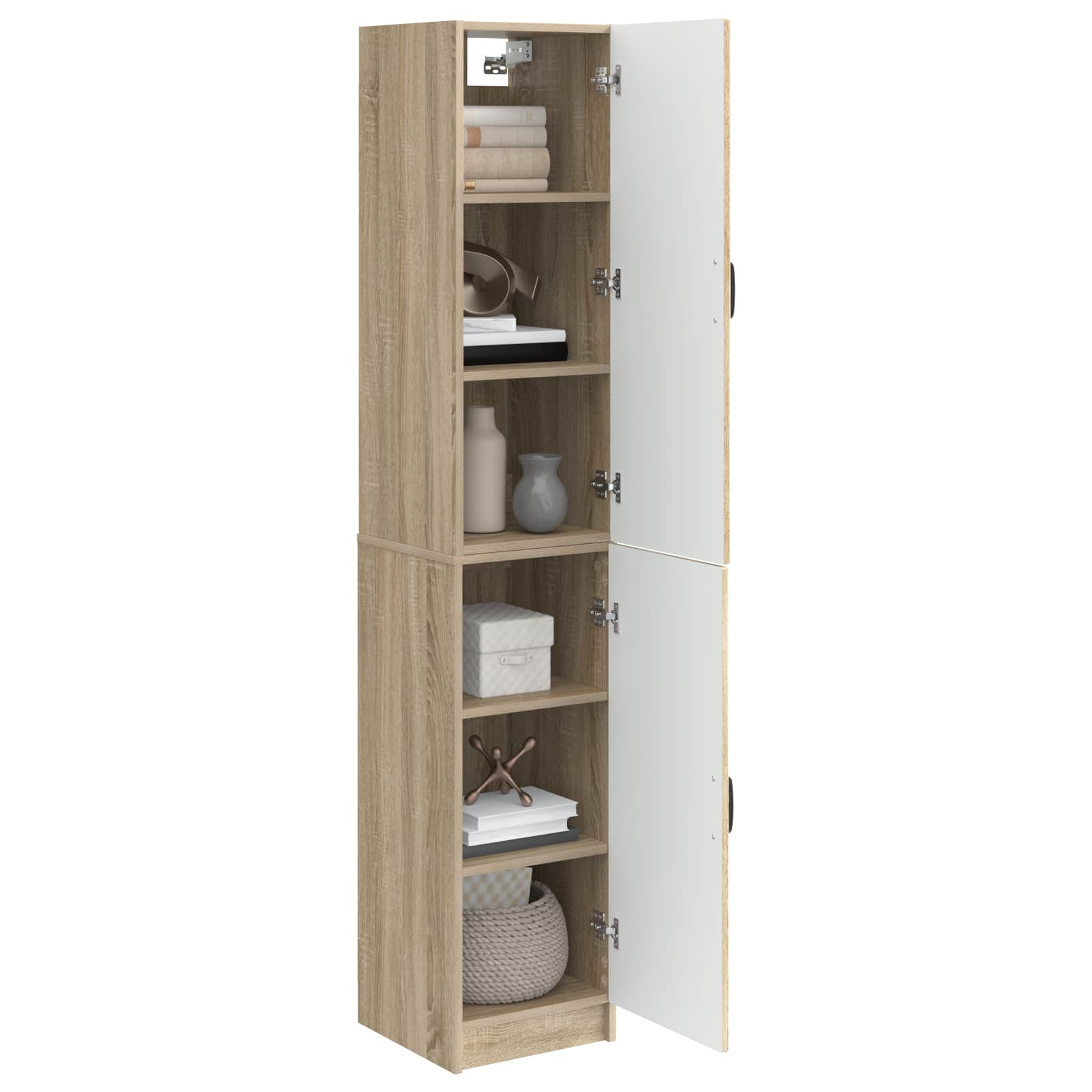 Schrankset 2 pcs Sonoma-Eiche Holzwerkstoff