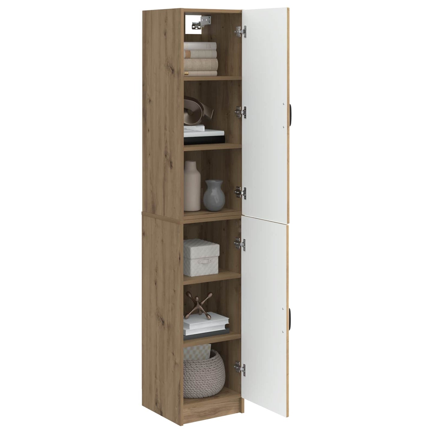 Schrankset 2 stk. Artisan-Eiche Holzwerkstoff