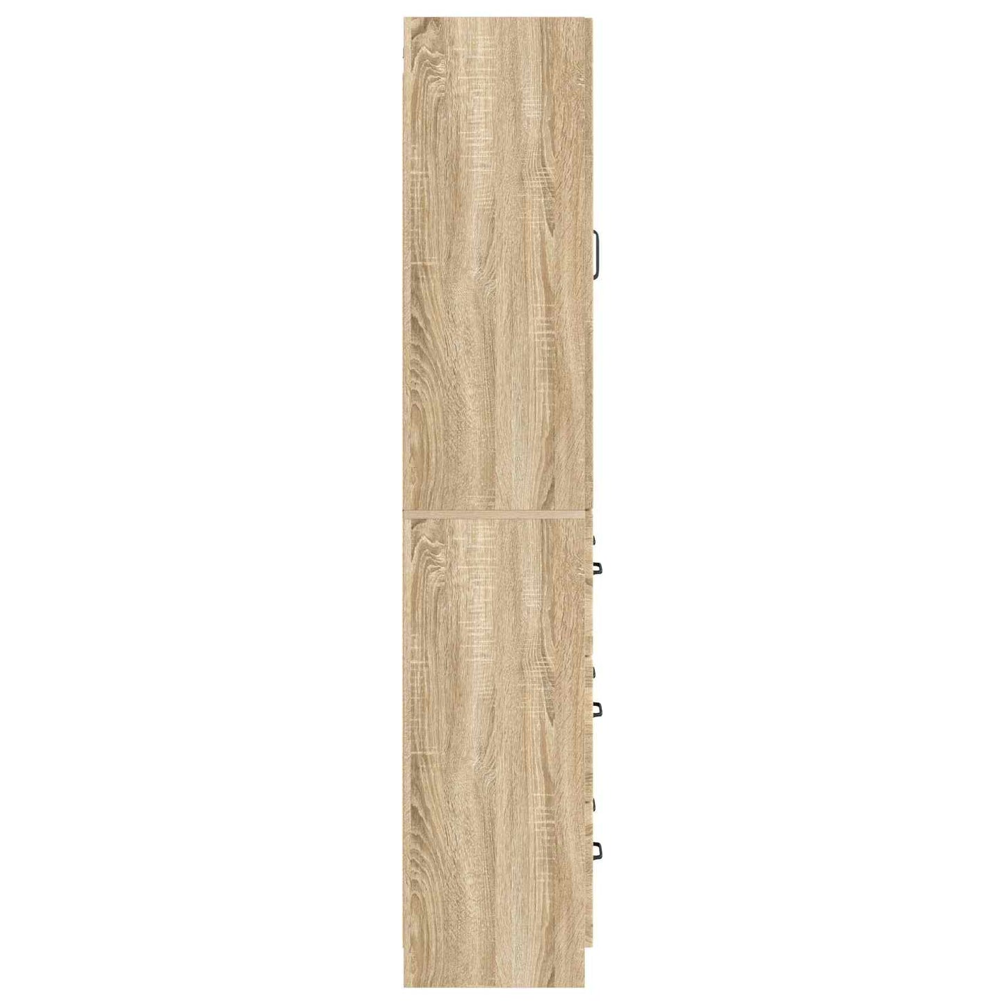 Schrankset 2 stk. 66 x 34,5 x 87 cm Holzwerkstoff Sonoma-Eiche