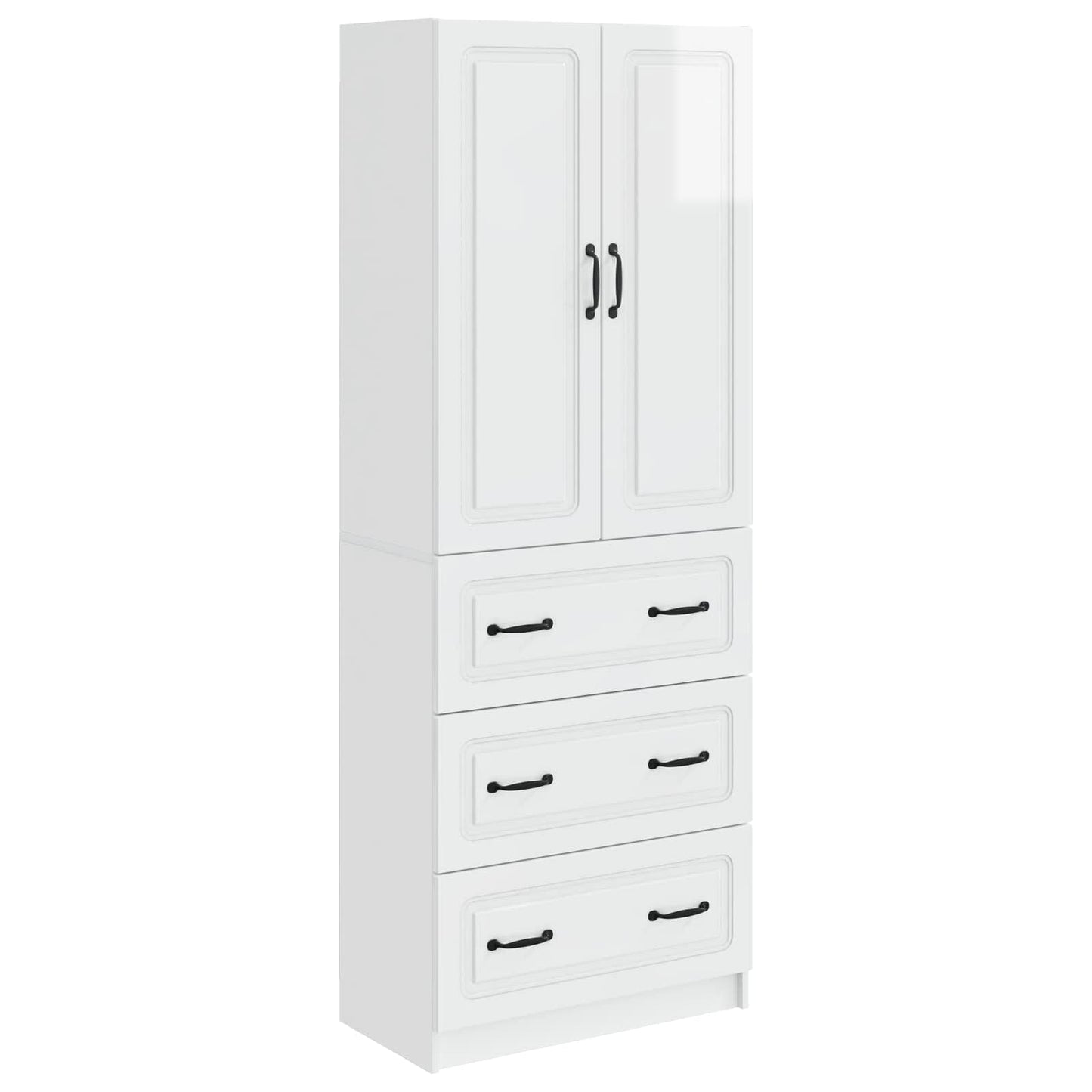 Schrankset 2 stk. 66 x 34,5 x 87 cm Holzwerkstoff