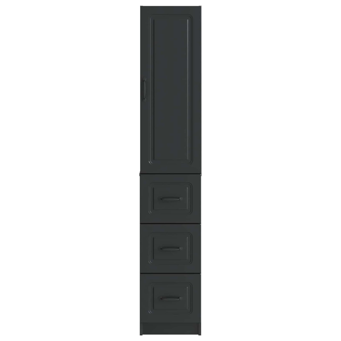 Schrankset 2 pcs Schwarz 33 x 34,5 x 87 cm Holzwerkstoff
