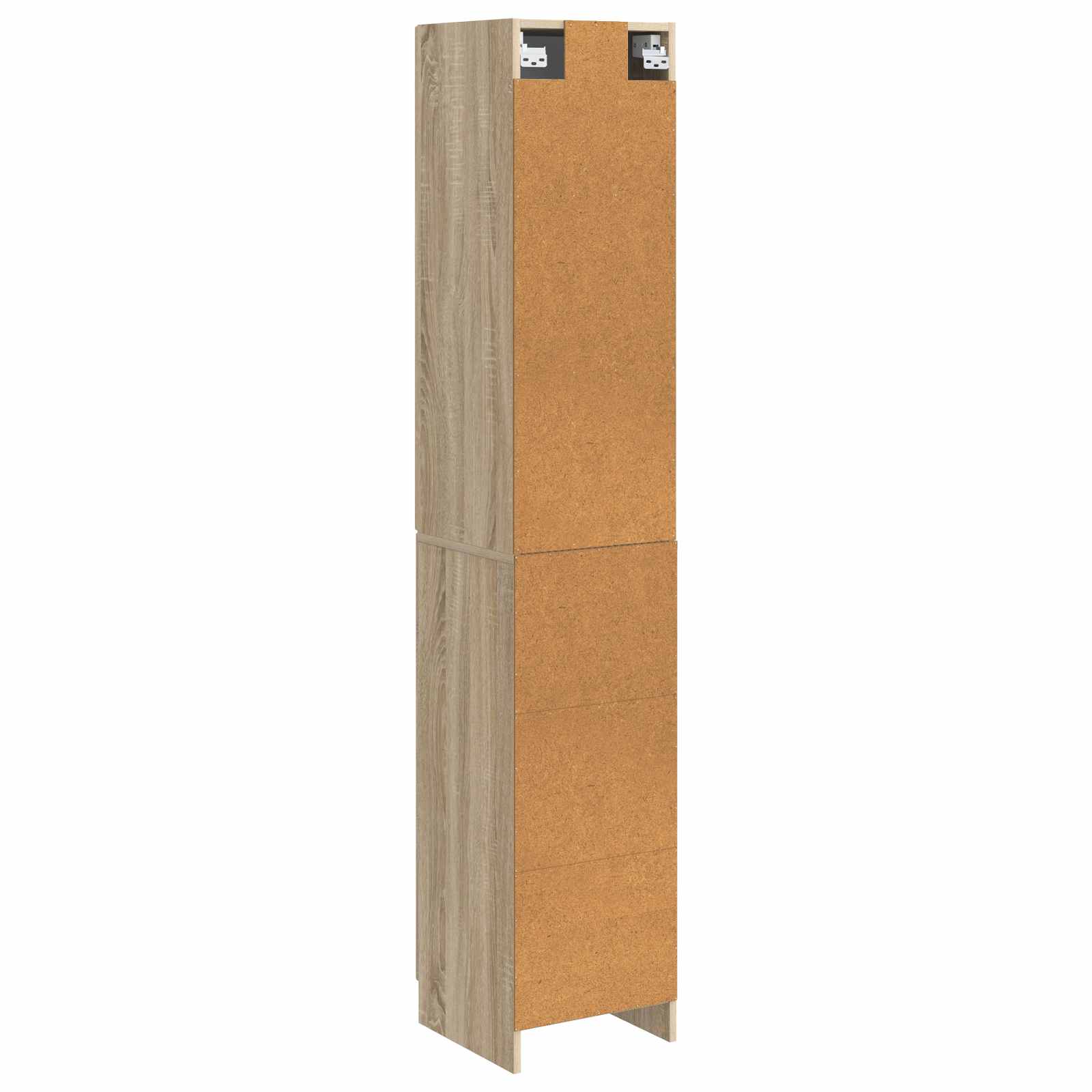 Schrankset 2 stk. 33 x 34,5 x 87 cm Holzwerkstoff Sonoma-Eiche