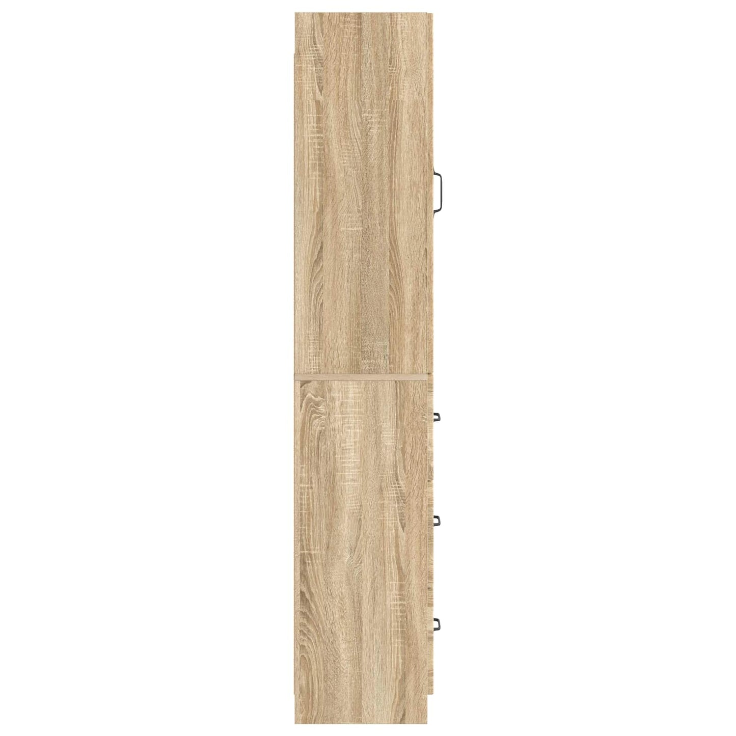 Schrankset 2 stk. 33 x 34,5 x 87 cm Holzwerkstoff Sonoma-Eiche