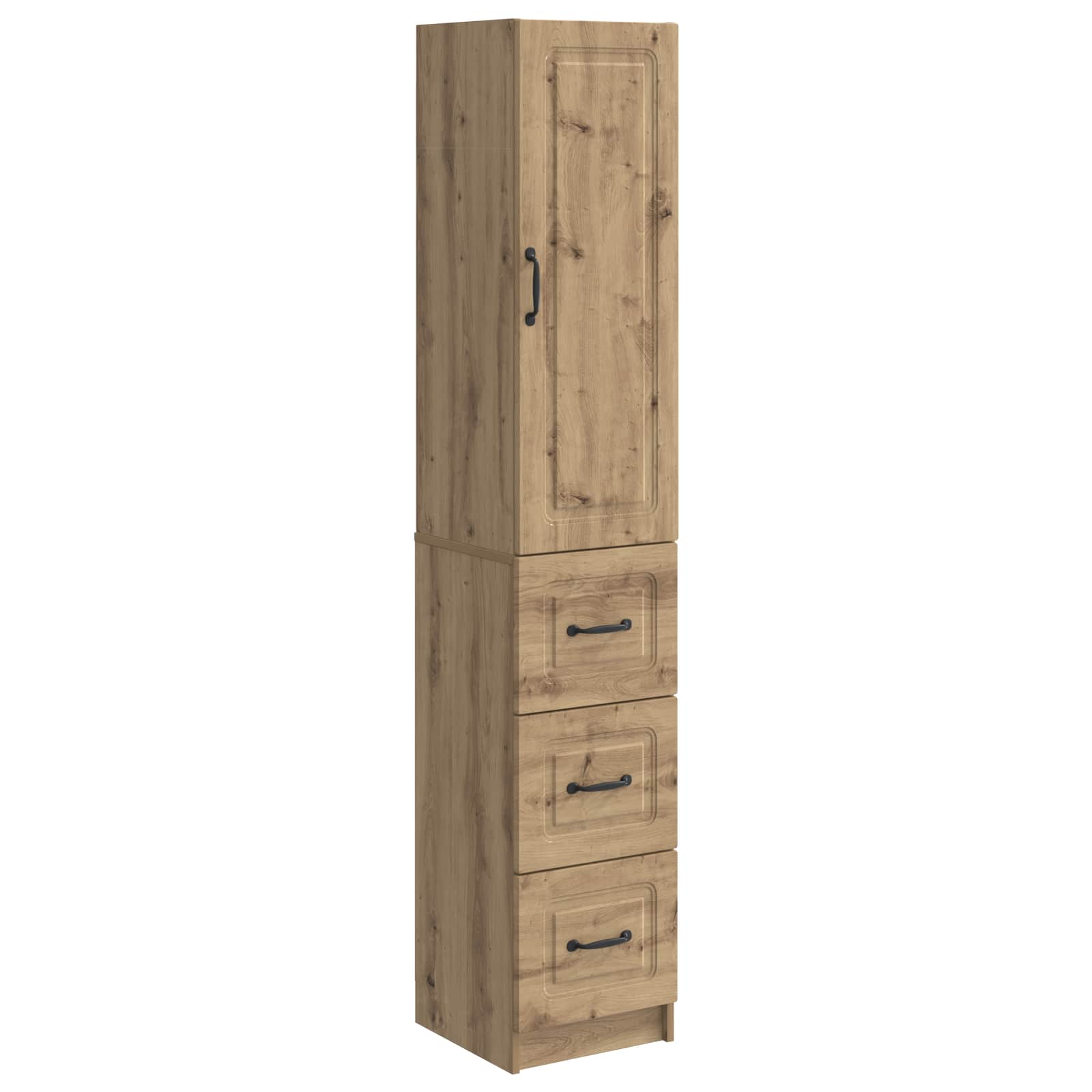 Schrankset 2 Stk. 33 x 34,5 x 87 cm Holzwerkstoff Artisan-Eiche