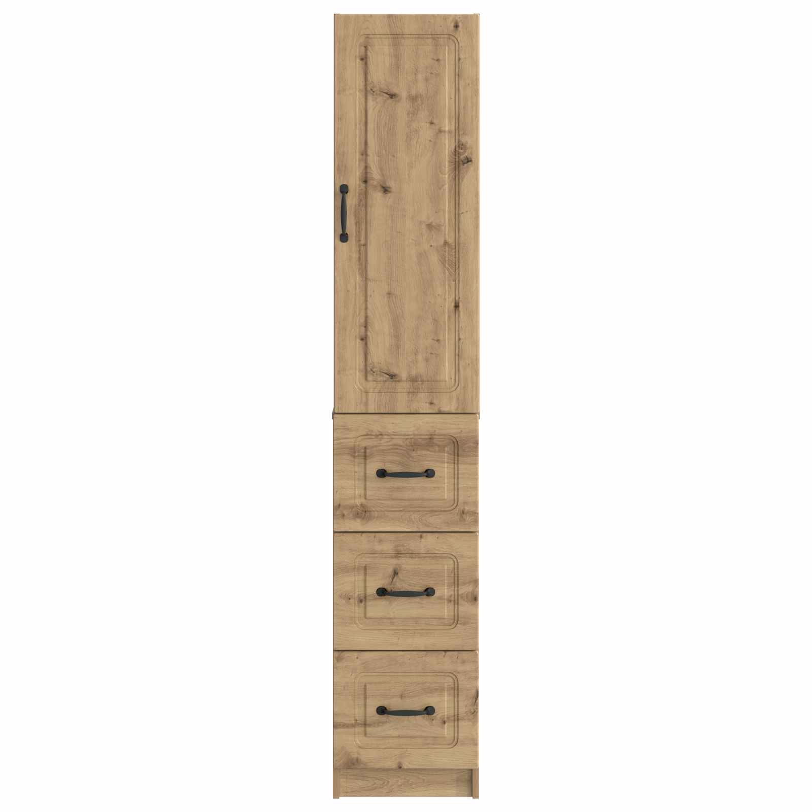 Schrankset 2 Stk. 33 x 34,5 x 87 cm Holzwerkstoff Artisan-Eiche