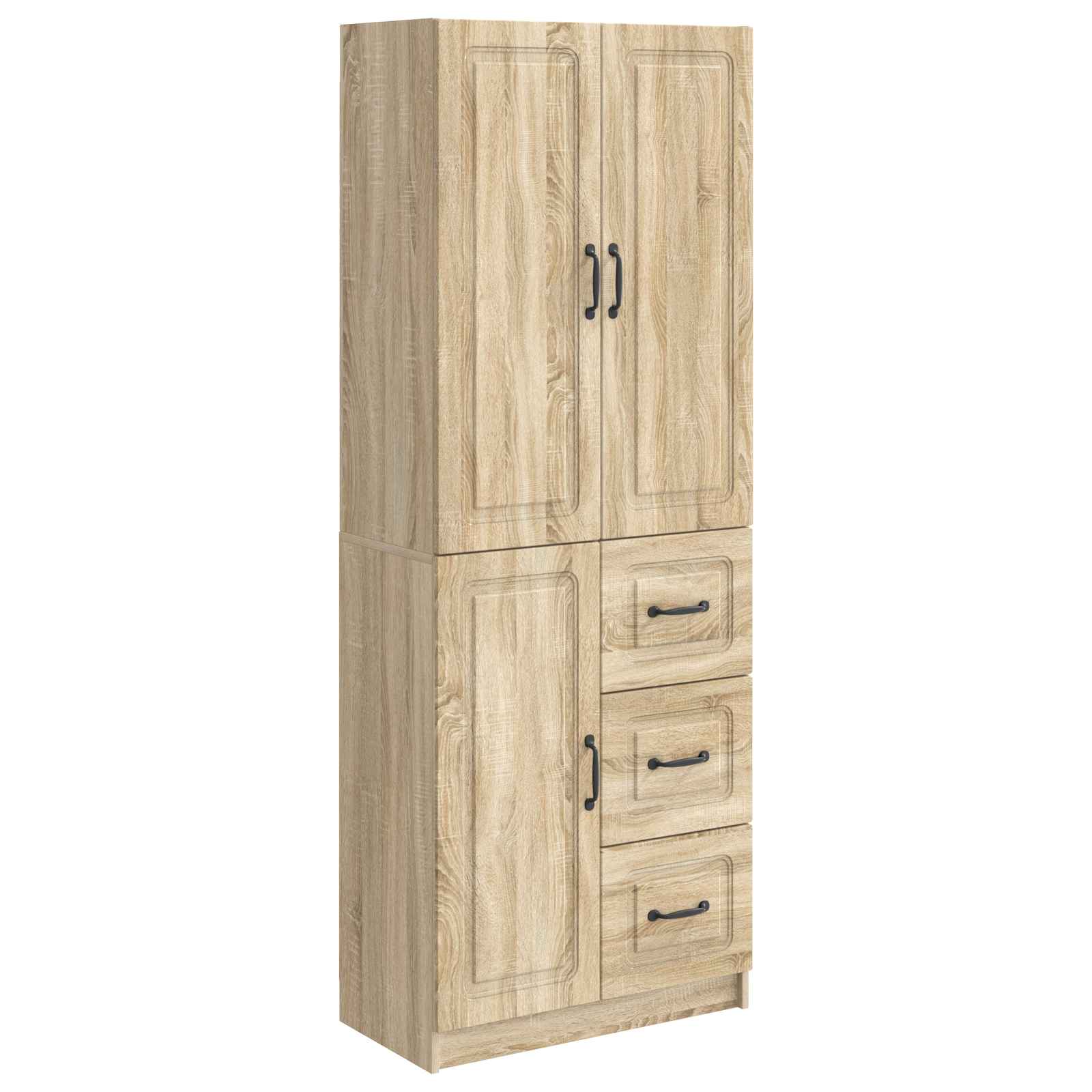 Schrankset 2 pcs Sonoma-Eiche Holzwerkstoff