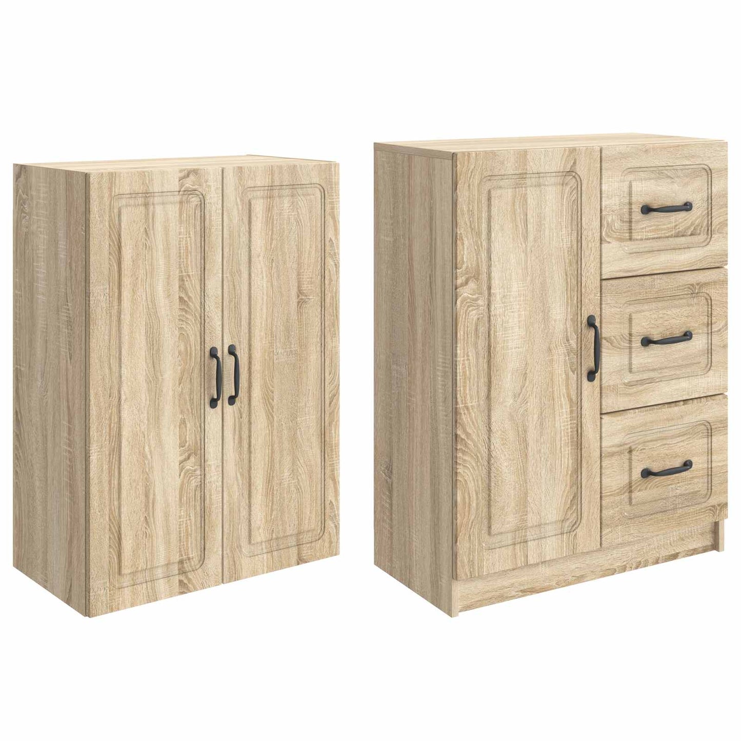 Schrankset 2 pcs Sonoma-Eiche Holzwerkstoff