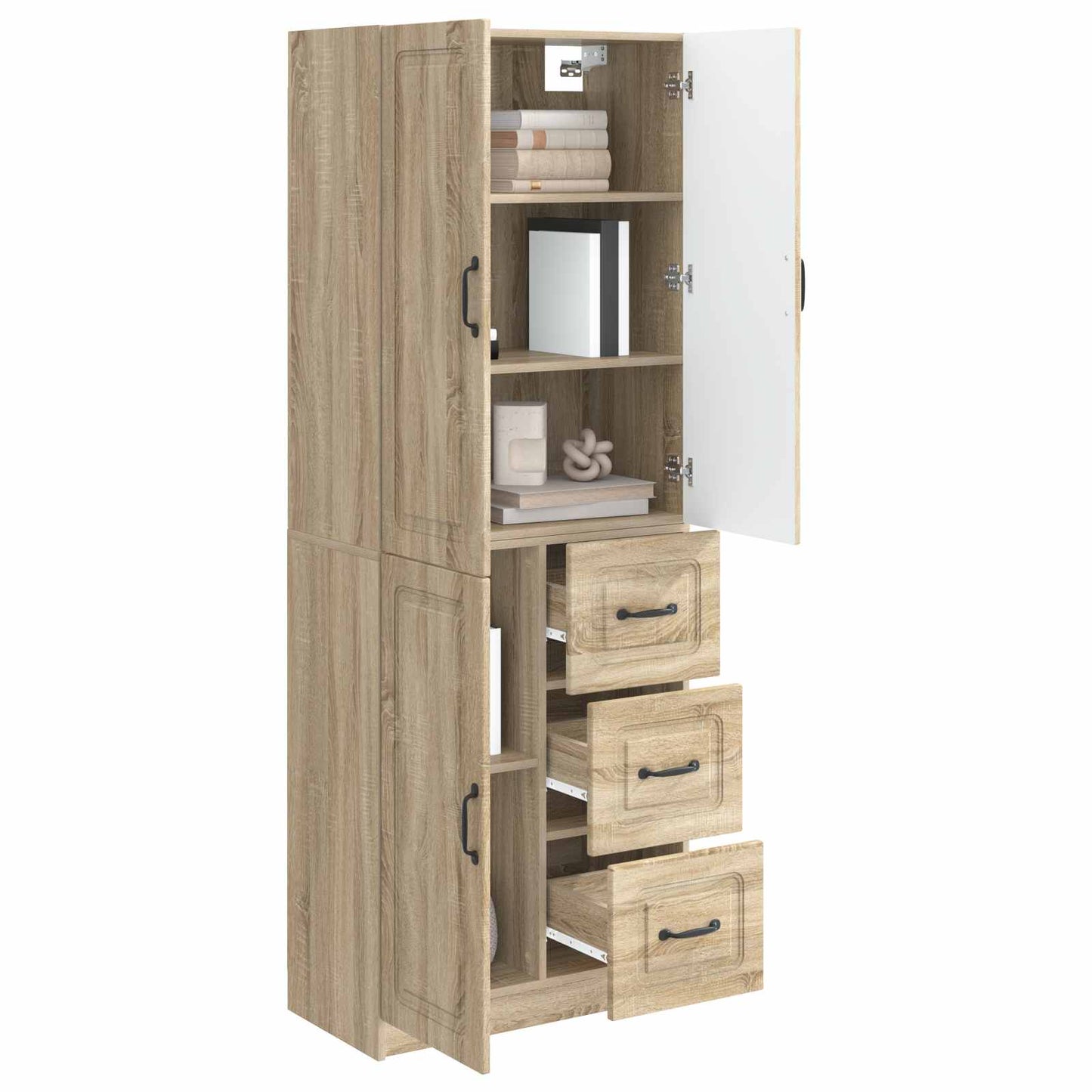 Schrankset 2 pcs Sonoma-Eiche Holzwerkstoff