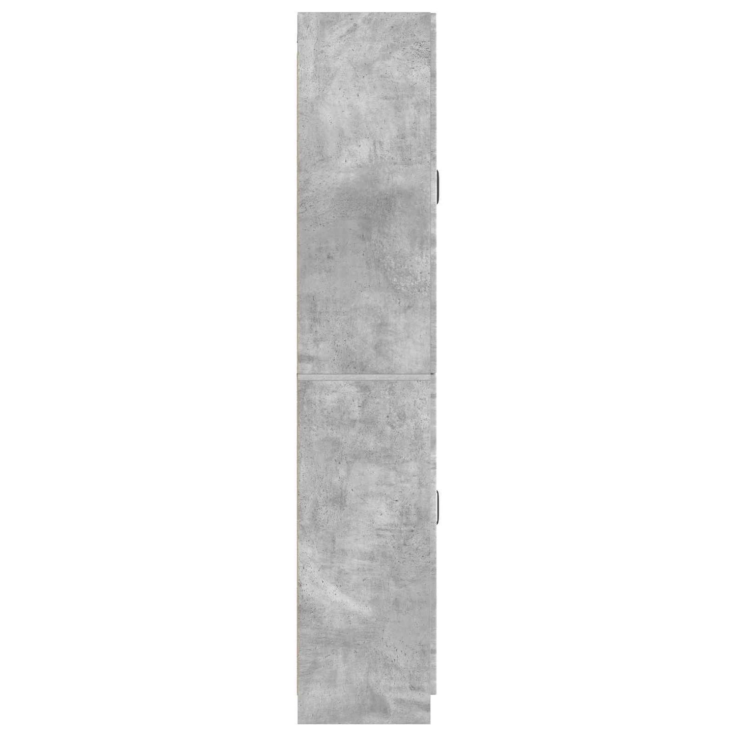 Schrankset 2 pcs Betongrau Holzwerkstoff