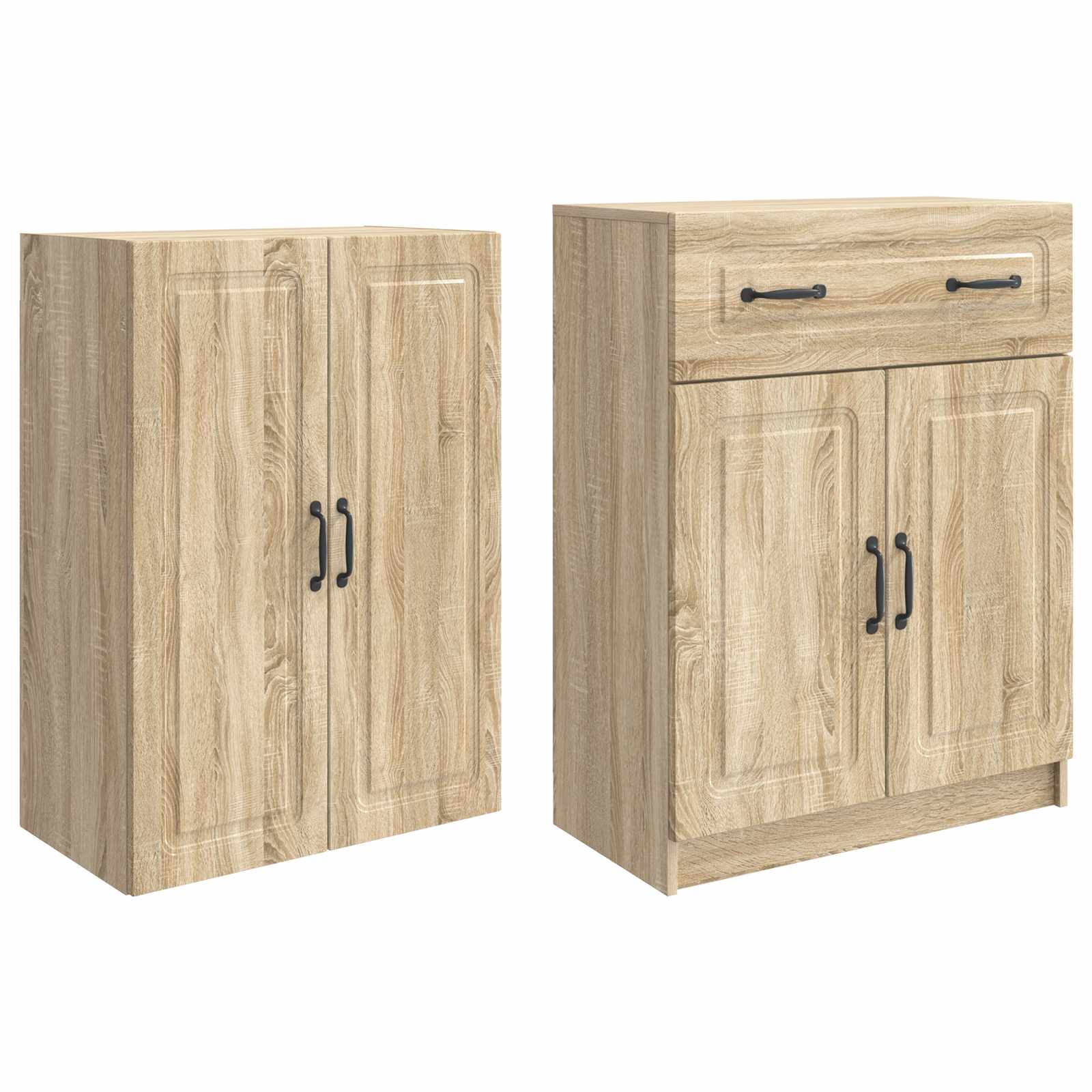 Schrankset 2 pcs Sonoma-Eiche Holzwerkstoff