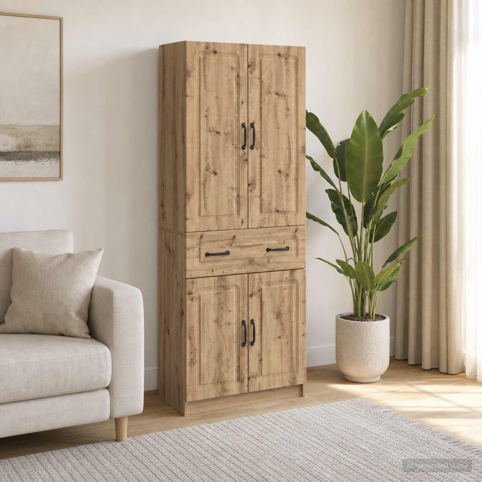Schrankset 2 Stk. Holzwerkstoff