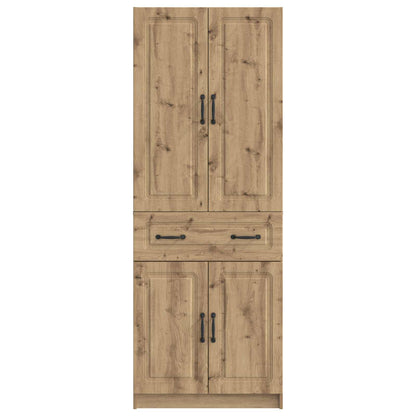 Schrankset 2 stk. Artisan-Eiche Holzwerkstoff