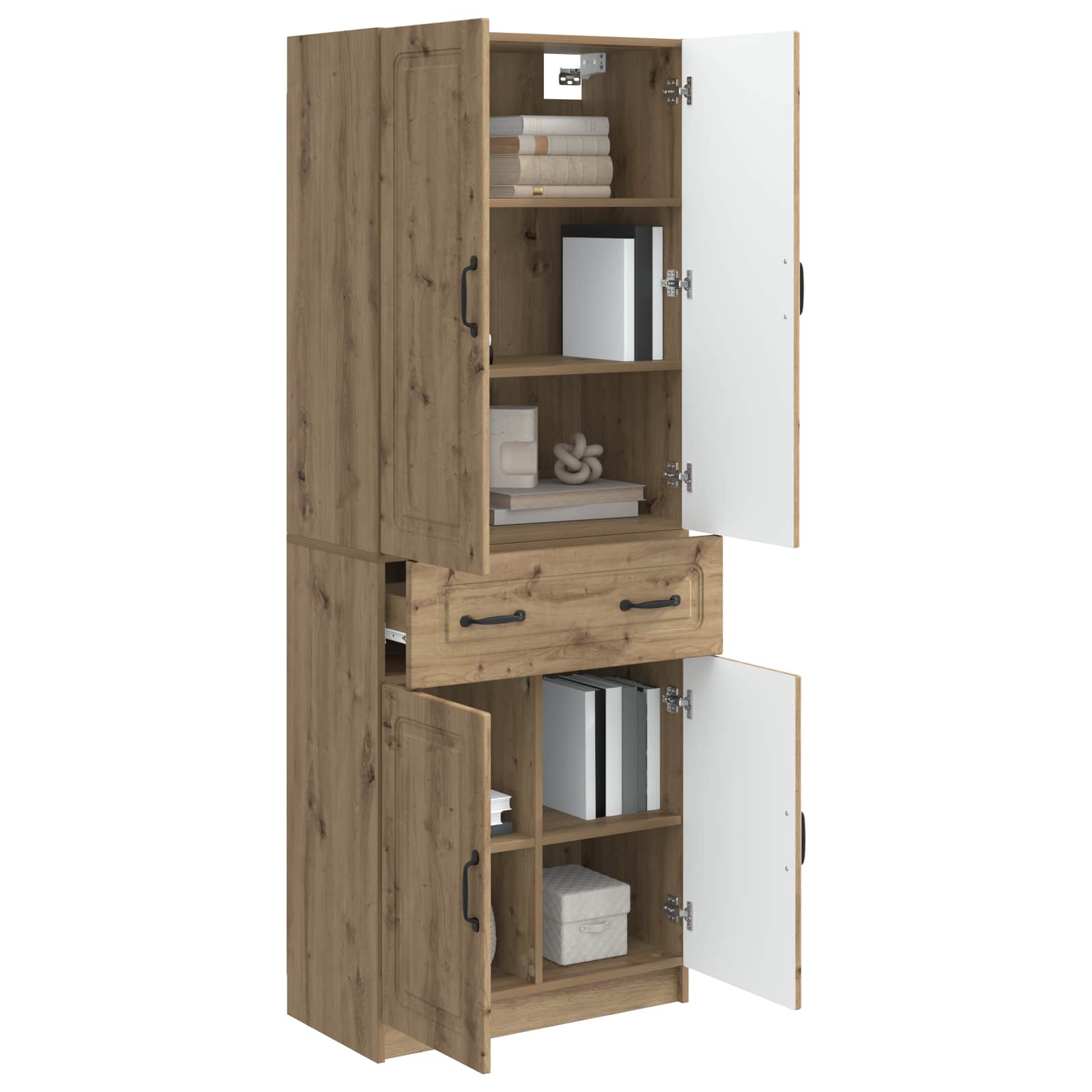 Schrankset 2 Stk. Holzwerkstoff