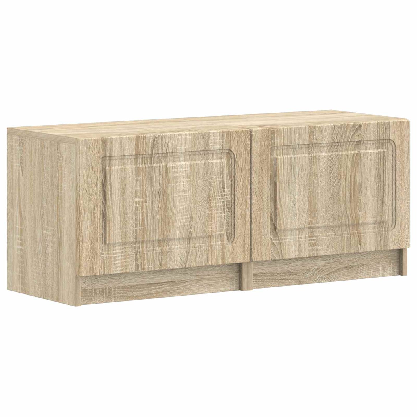 5-teiliges LED TV Schrank Sonoma-Eiche Holzwerkstoff