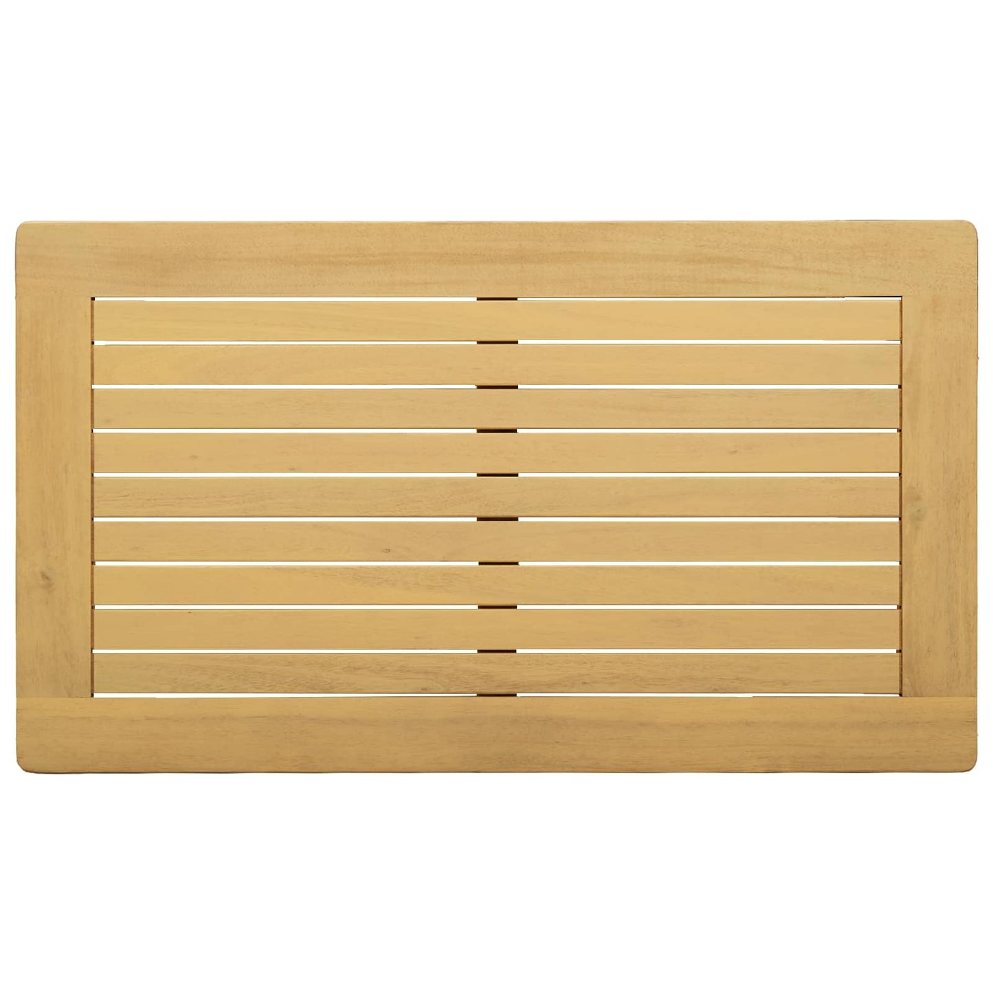 Couchtisch Helles Akazienholz 70 x 40 x 36 cm Massivholz Akazie