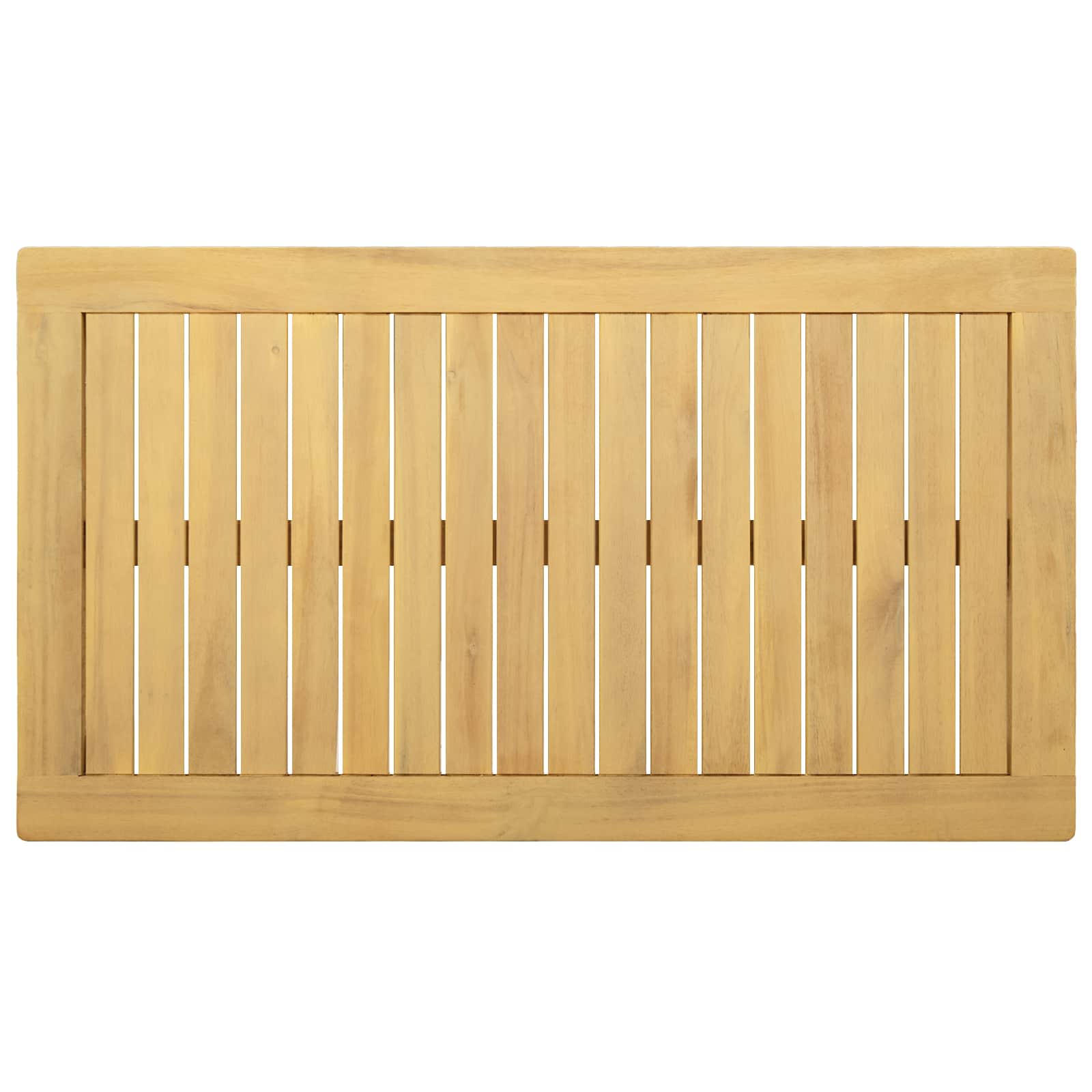 Couchtisch Helles Akazienholz 90 x 50 x 36 cm Massivholz Akazie