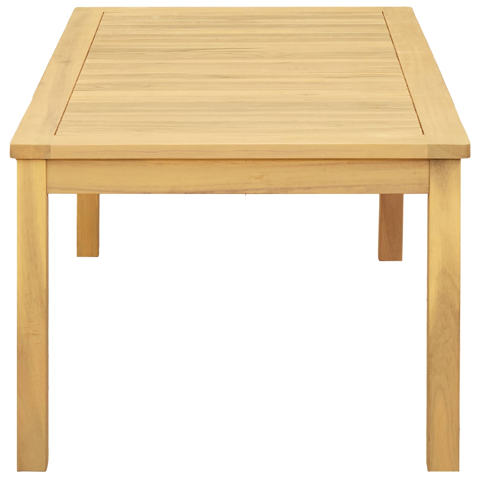 Couchtisch Helles Akazienholz 110 x 60 x 45 cm