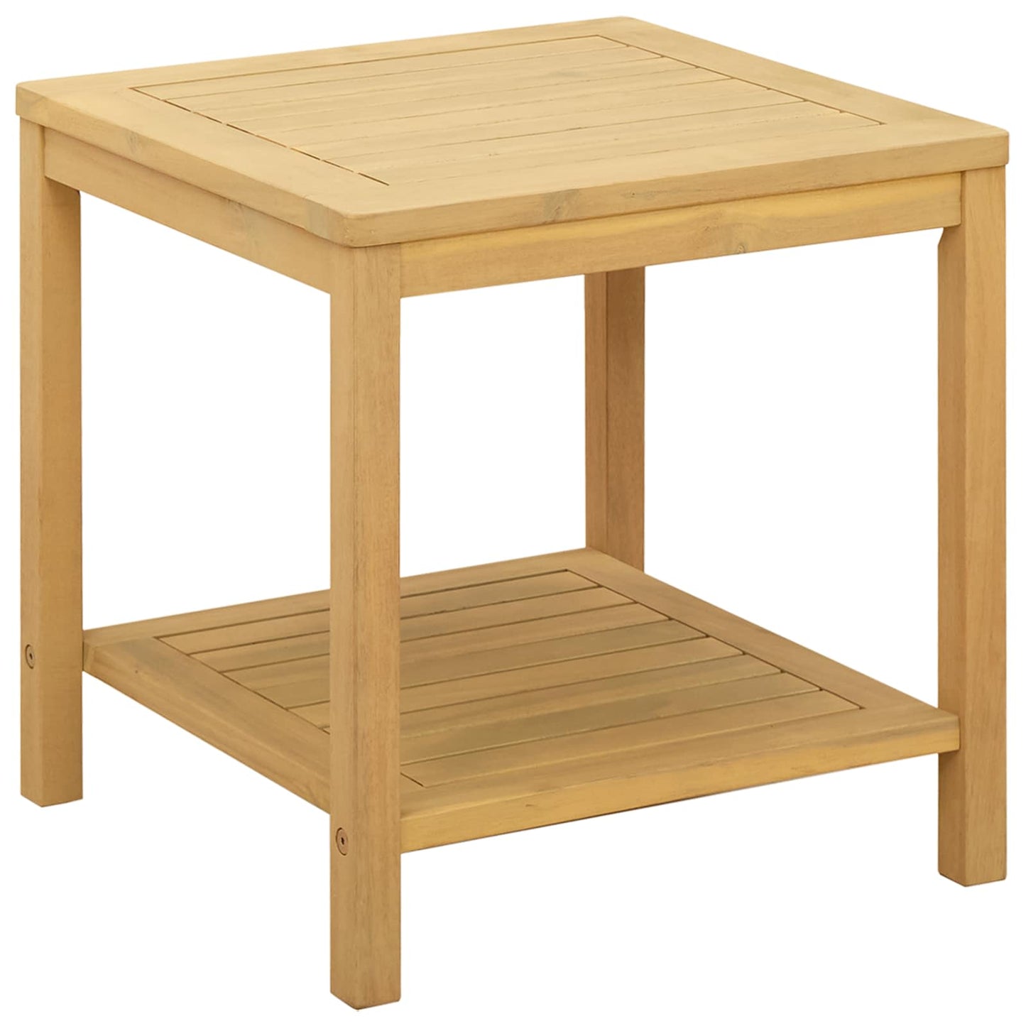 Beistelltisch Öl-Natur 45 x 45 x 45 cm Massivholz Akazie