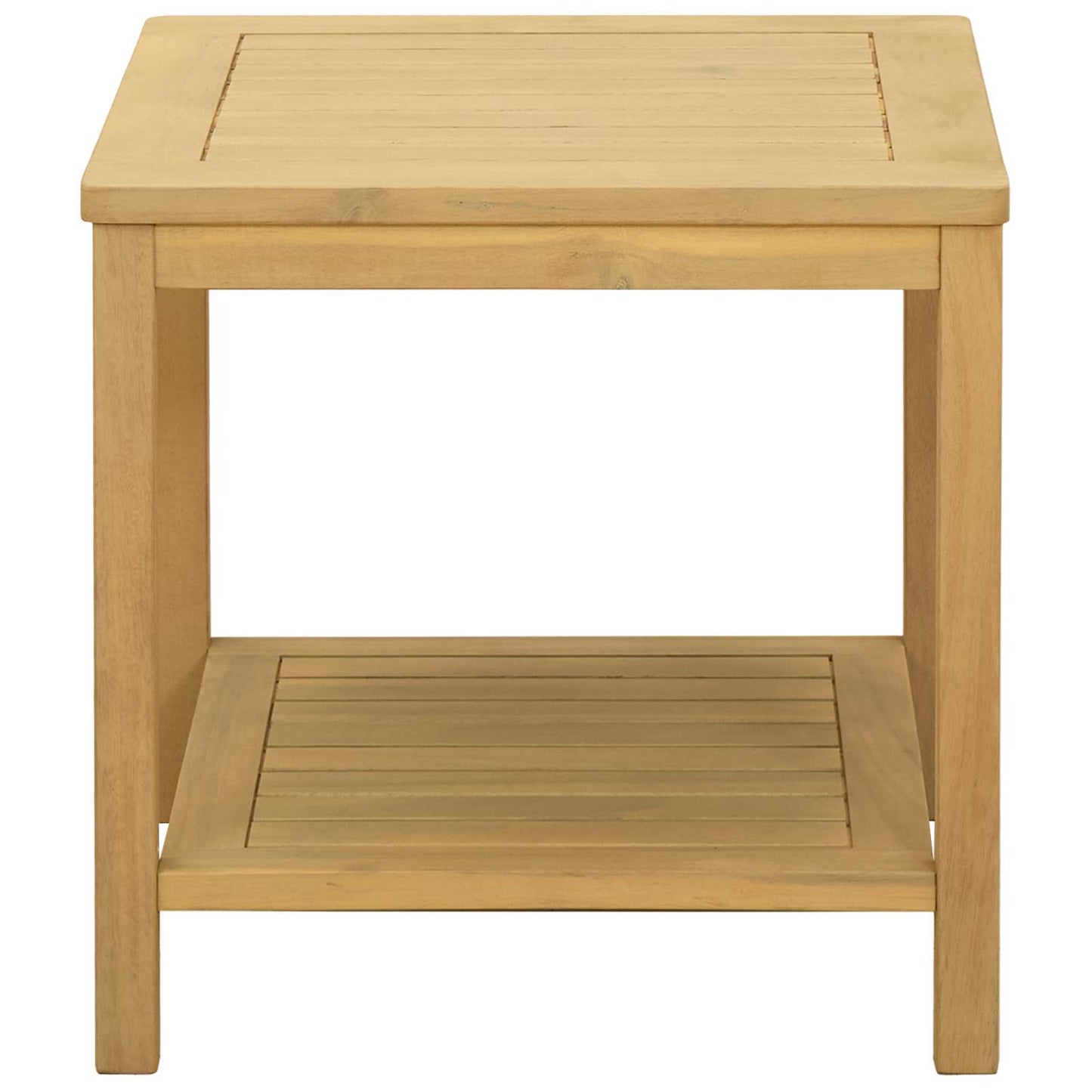 Beistelltisch Öl-Natur 45 x 45 x 45 cm Massivholz Akazie