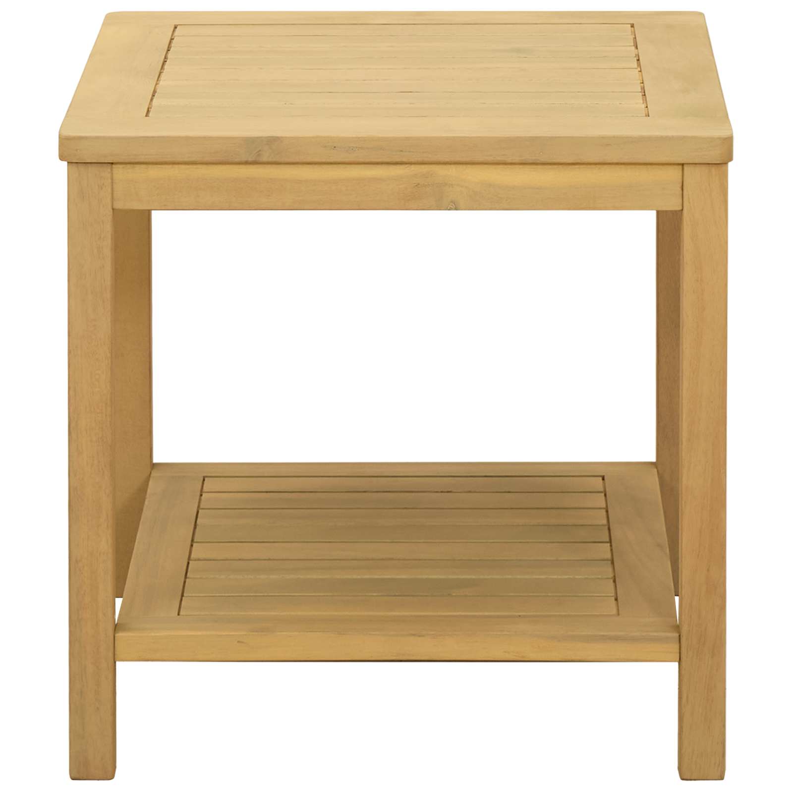 Beistelltisch Öl-Natur 45 x 45 x 45 cm Massivholz Akazie