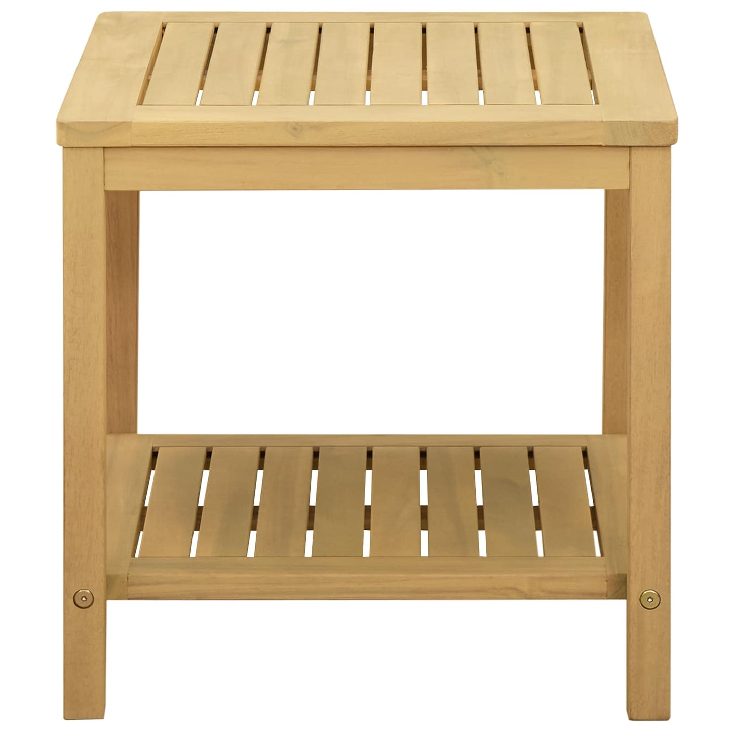 Beistelltisch Öl-Natur 45 x 45 x 45 cm Massivholz Akazie
