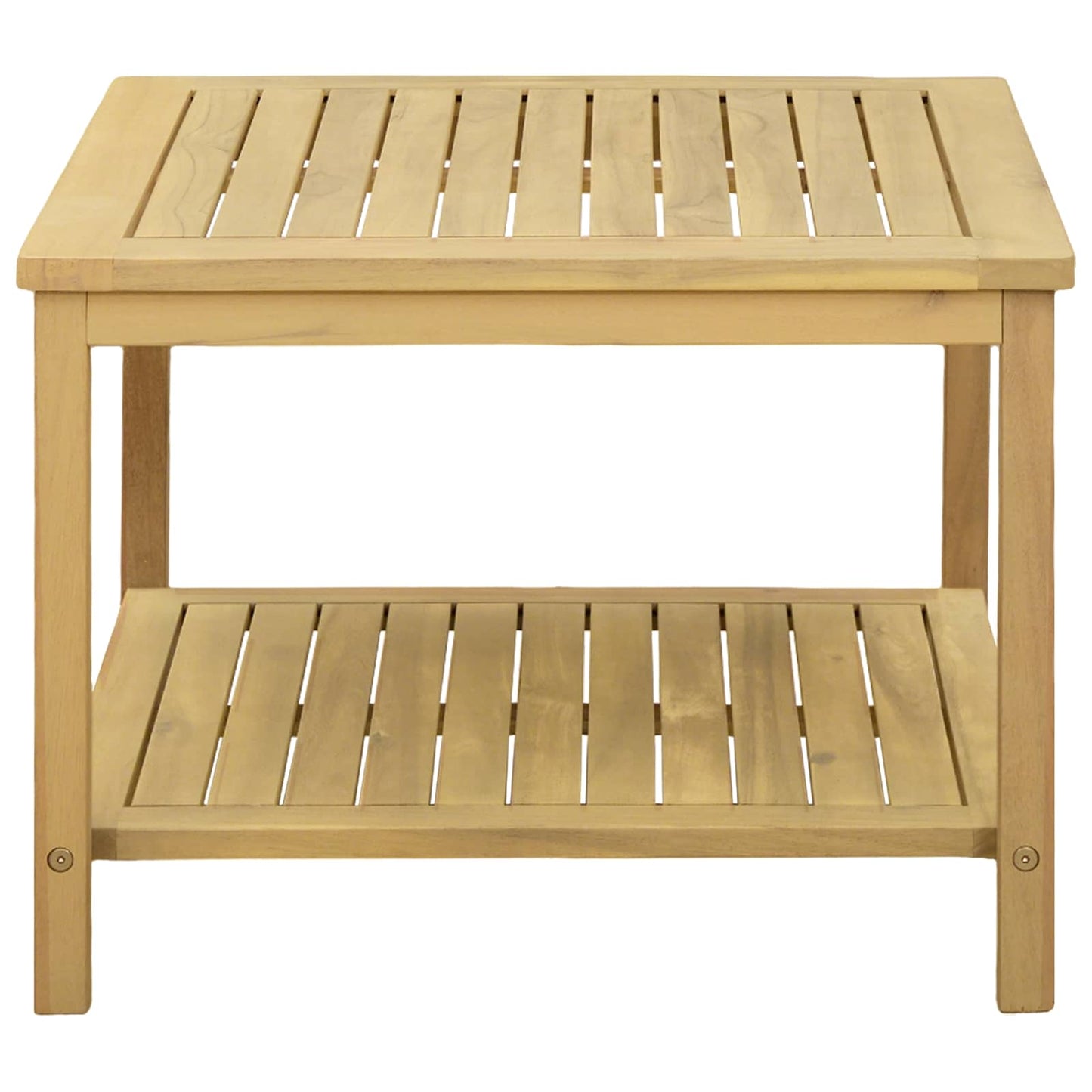Beistelltisch Öl-Natur 60 x 60 x 45 cm Massivholz Akazie