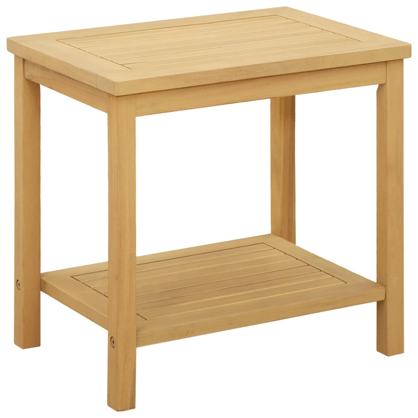 Beistelltisch Öl-Natur 50 x 35 x 45 cm Massivholz Akazie